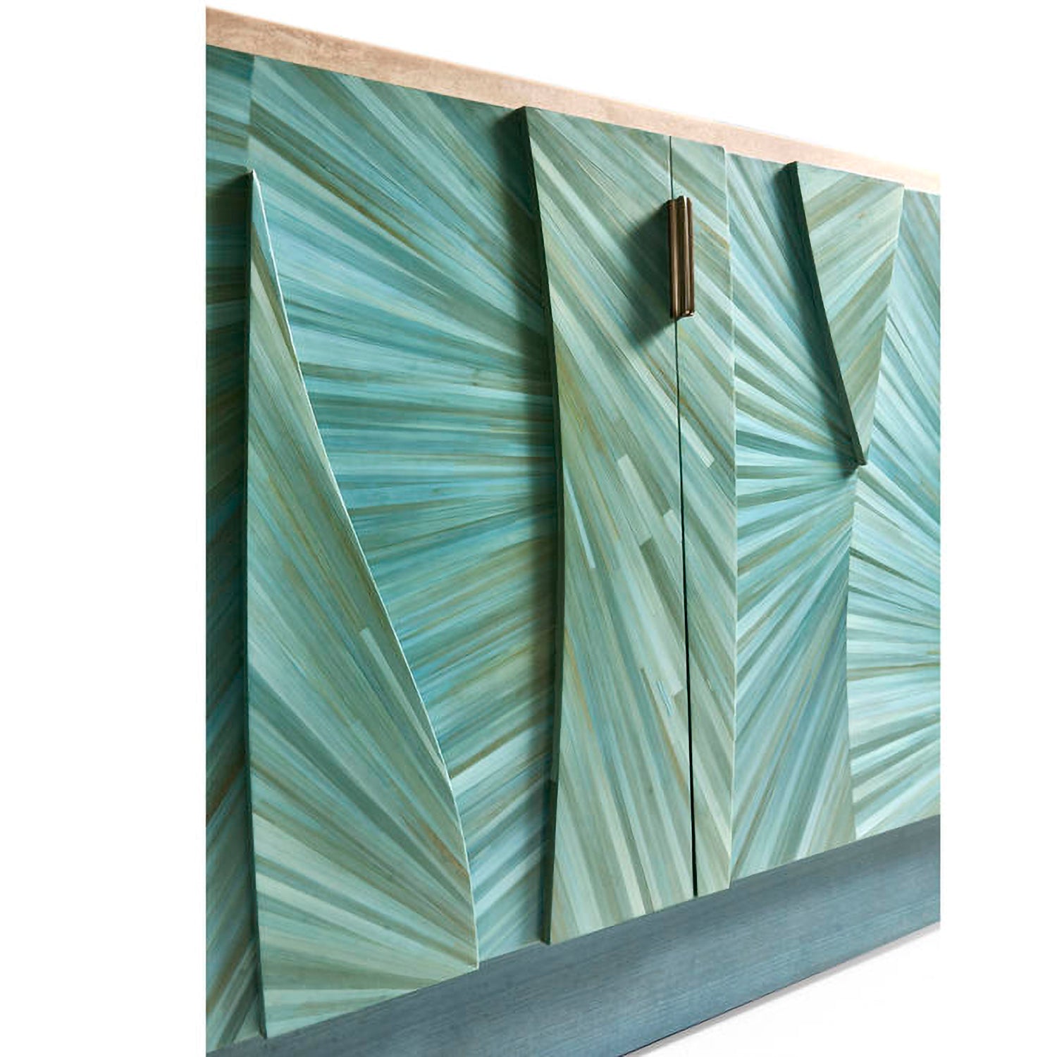 Jonathan Charles Seaglass Entertainment Console