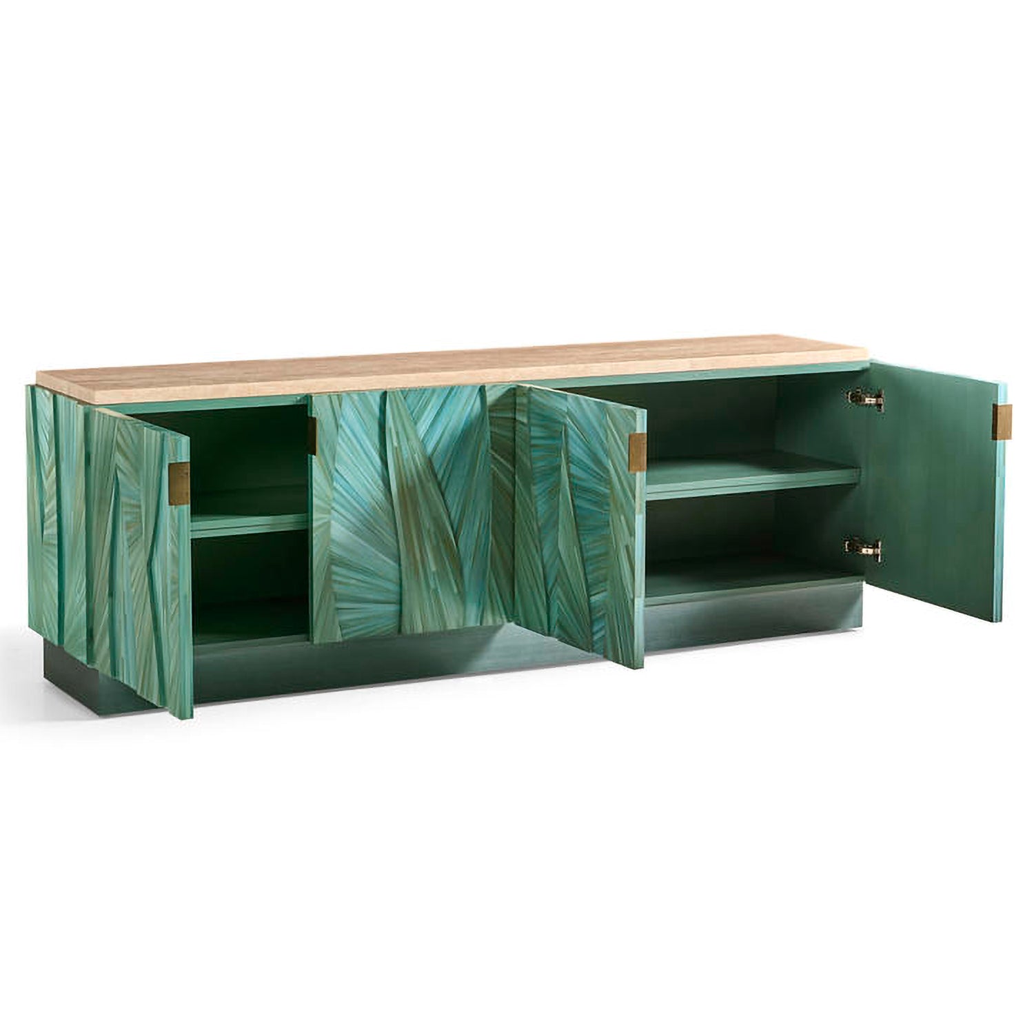 Jonathan Charles Seaglass Entertainment Console
