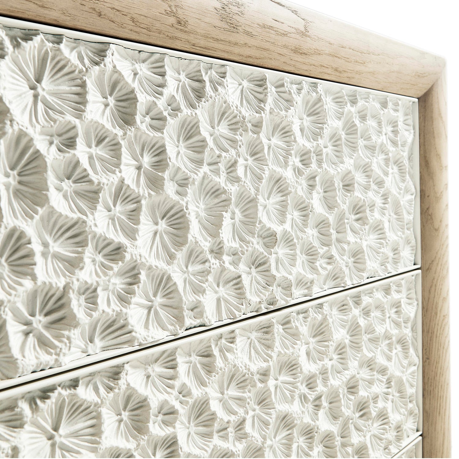 Jonathan Charles Water Pelagic Cast Metal Entertainment Console