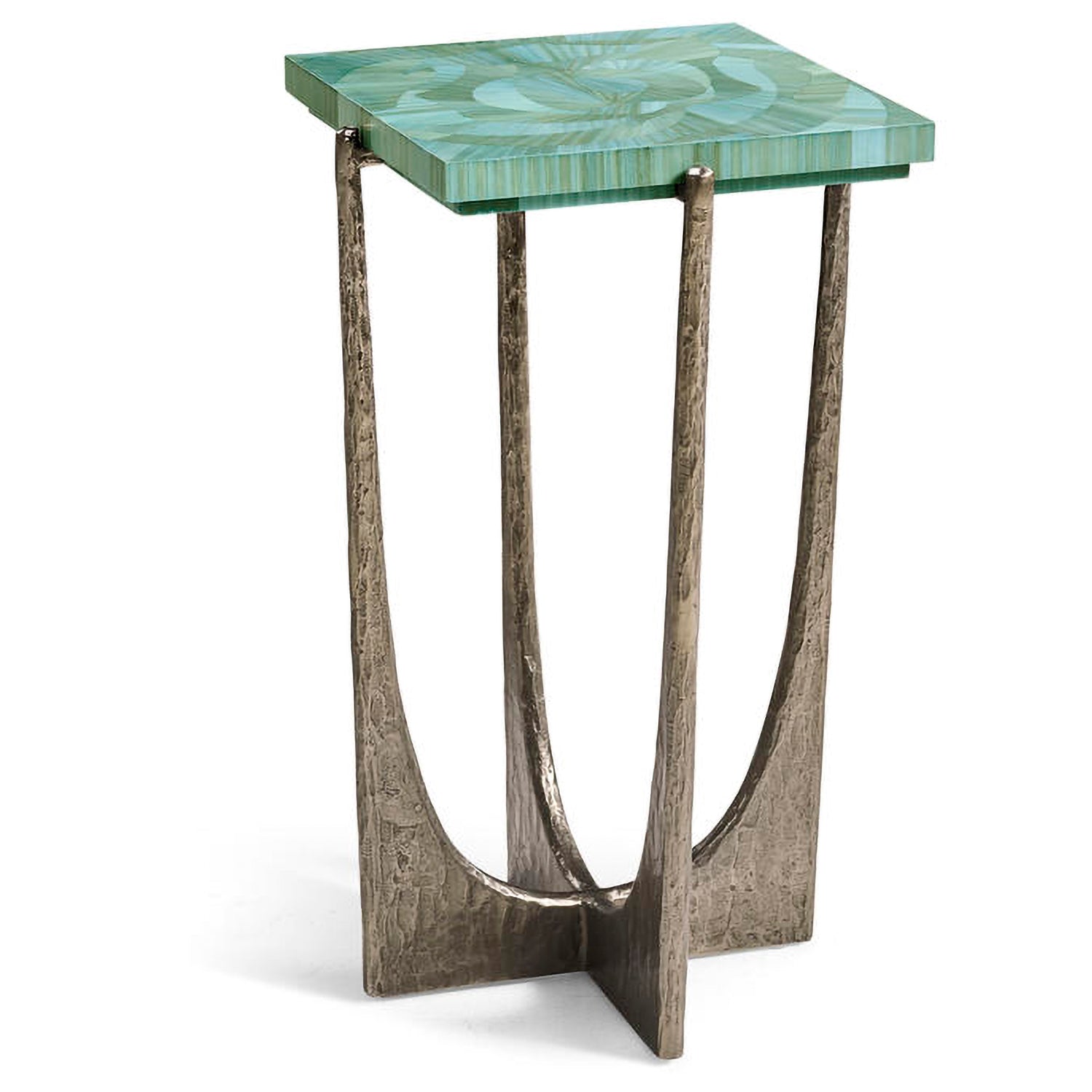 Jonathan Charles Seaglass Martini Table