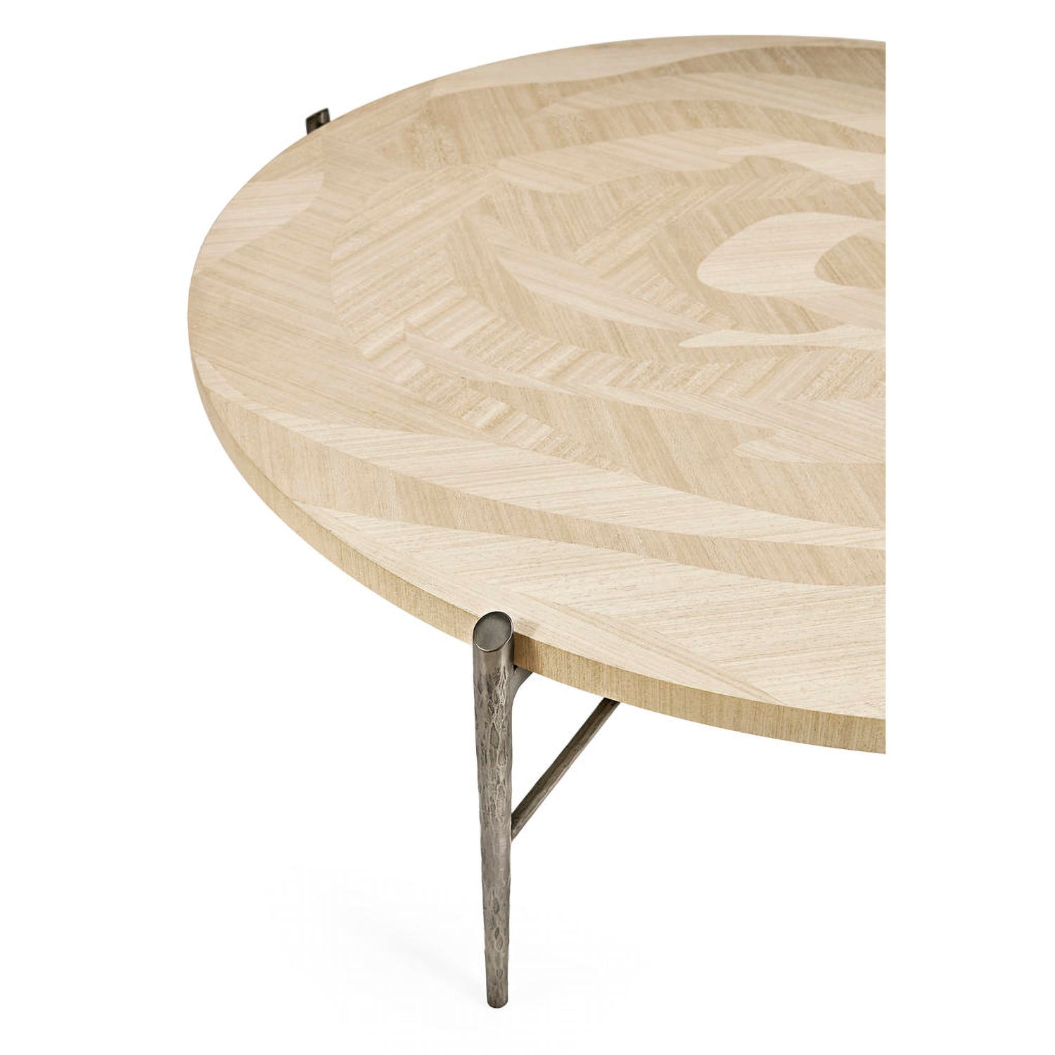 Jonathan Charles Tidepool Round Cocktail Table