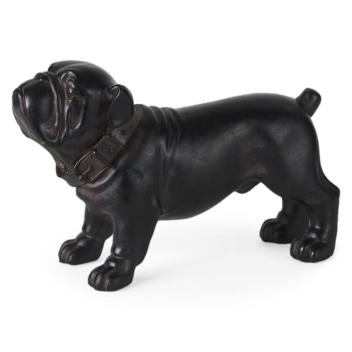 Mercana Hugo Black Resin Bulldog, primary product view