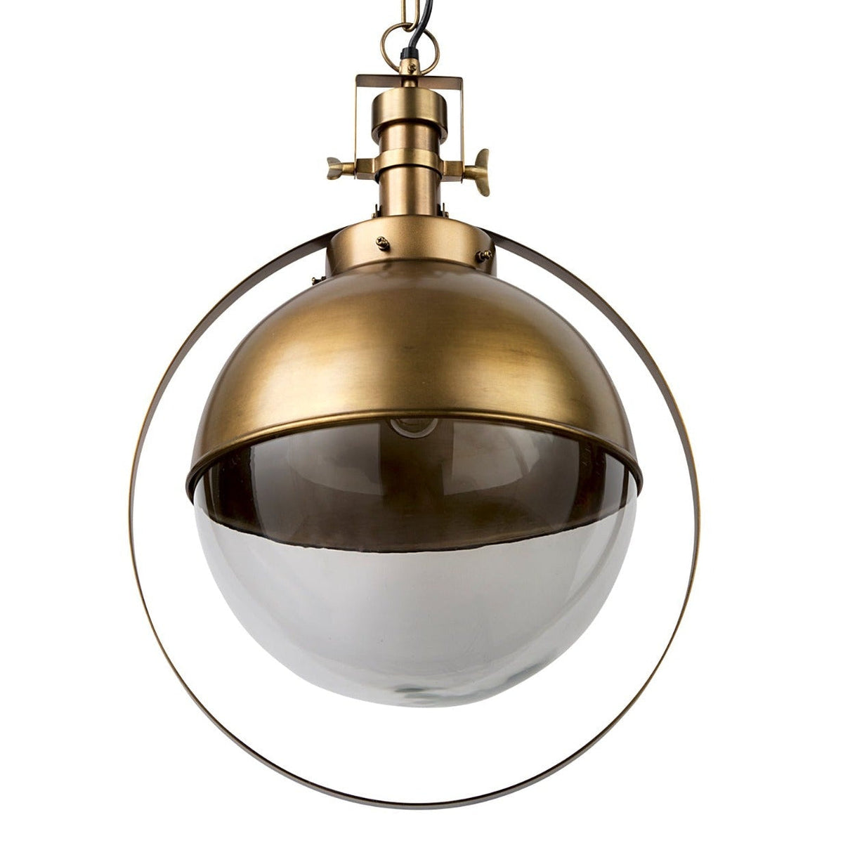 Mercana Leighton Gold Toned Metal Spherical Pendant, primary product view