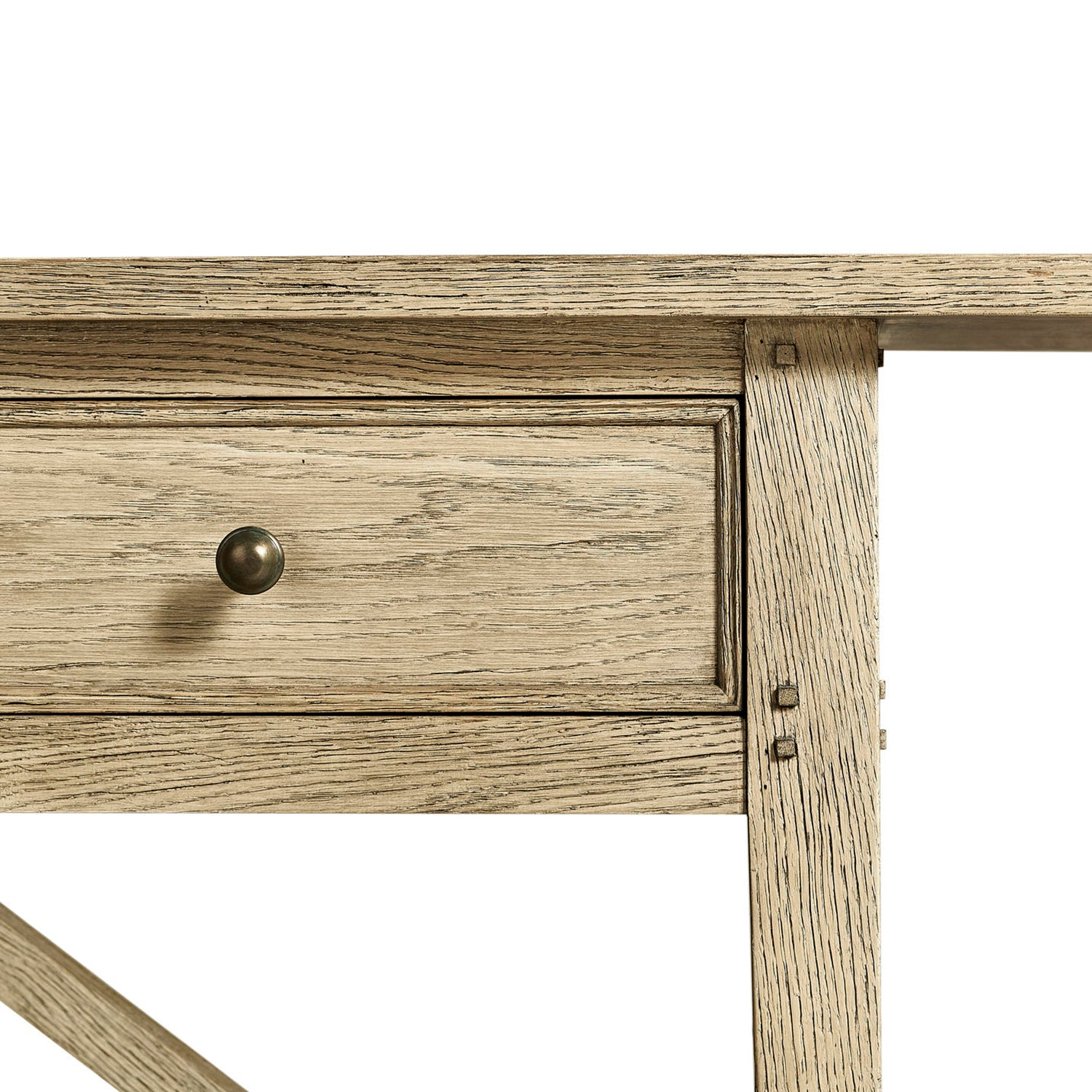 Jonathan Charles Inclination Rustic French Console Table