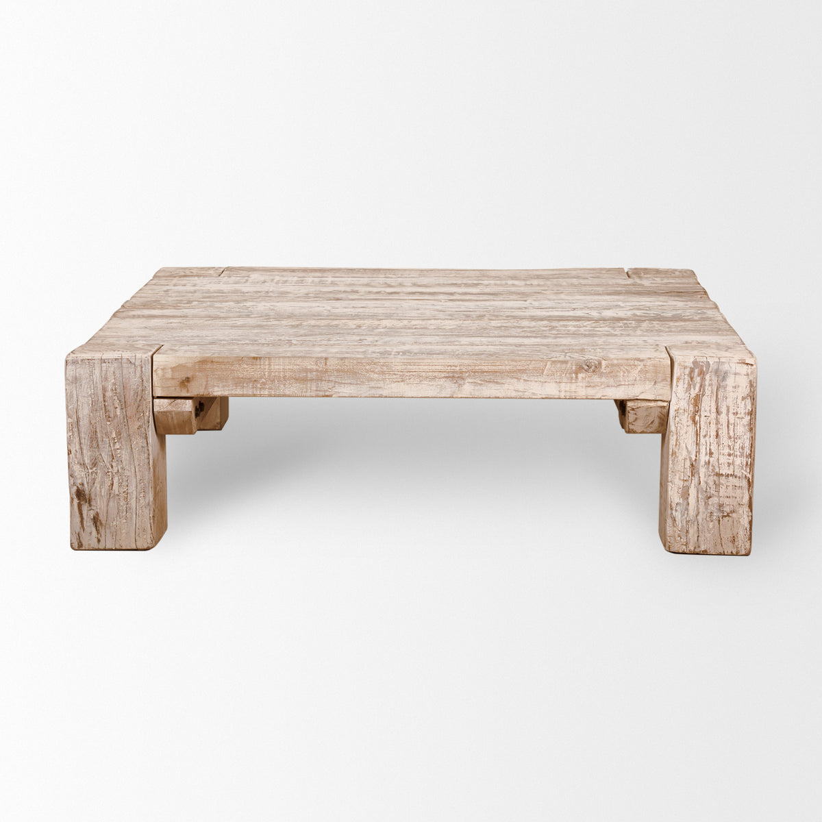 Mercana McArthur Square Reclaimed Solid Wood Coffee Table