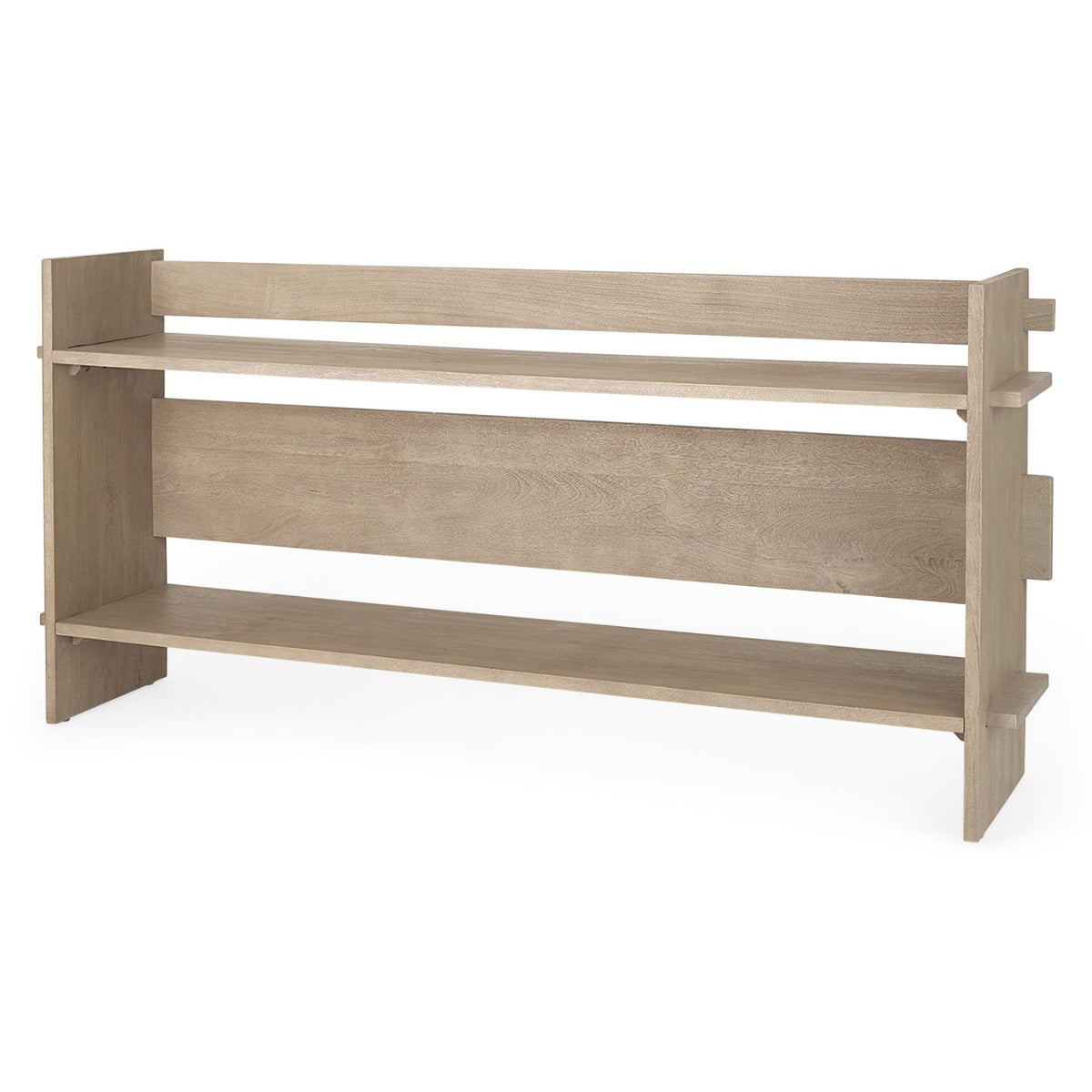 Mercana Aida Light Gray Wood Console Table, primary product view