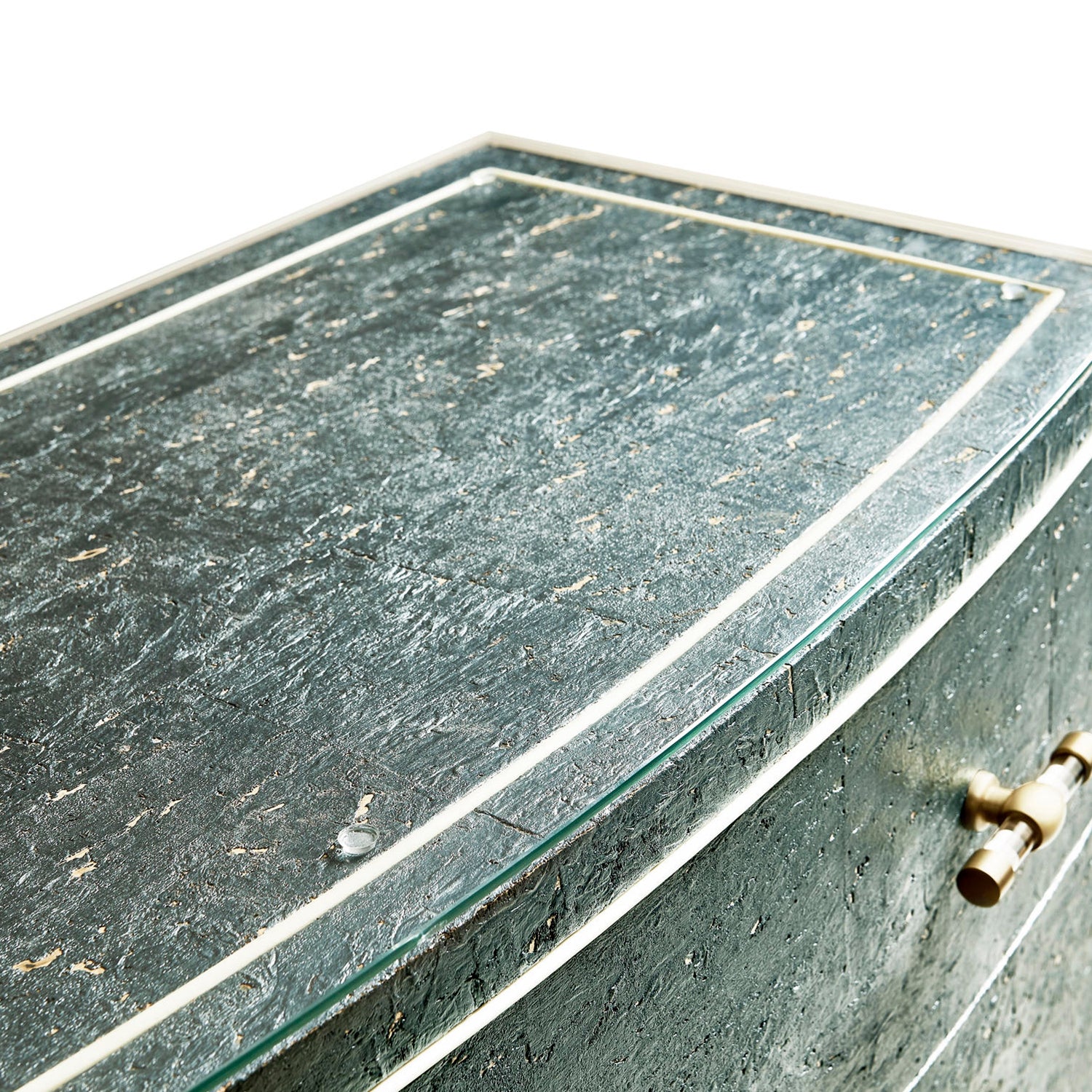 Jonathan Charles Suberin Bow Front Chest