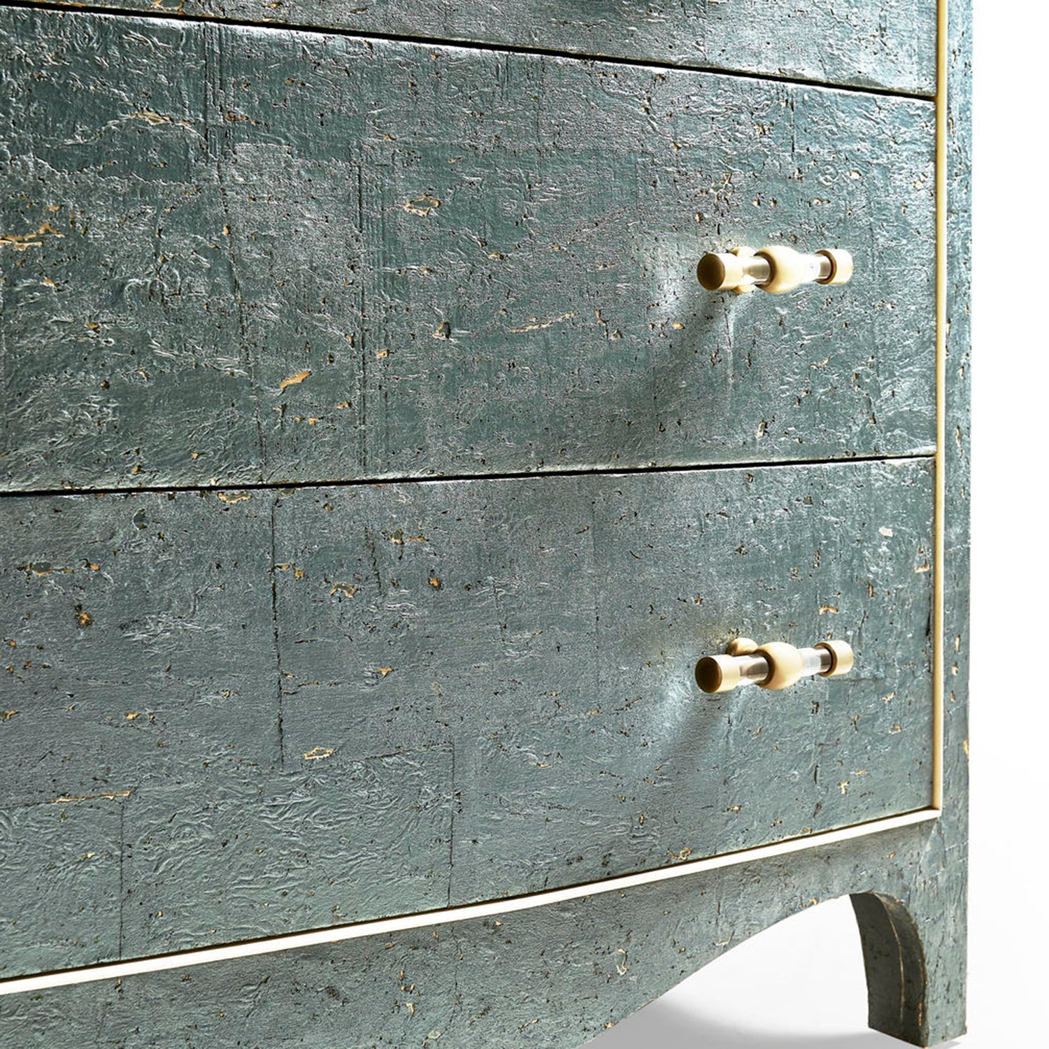 Jonathan Charles Suberin Bow Front Chest