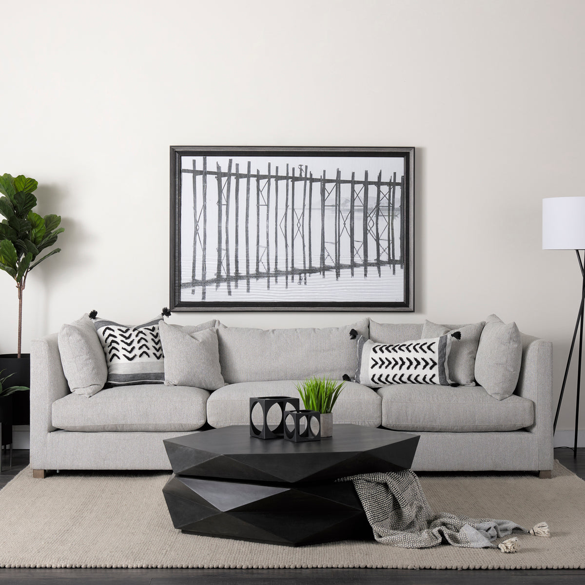 Mercana Valence 5 Piece (Incl. 1 ottoman) Modular Sofa Set