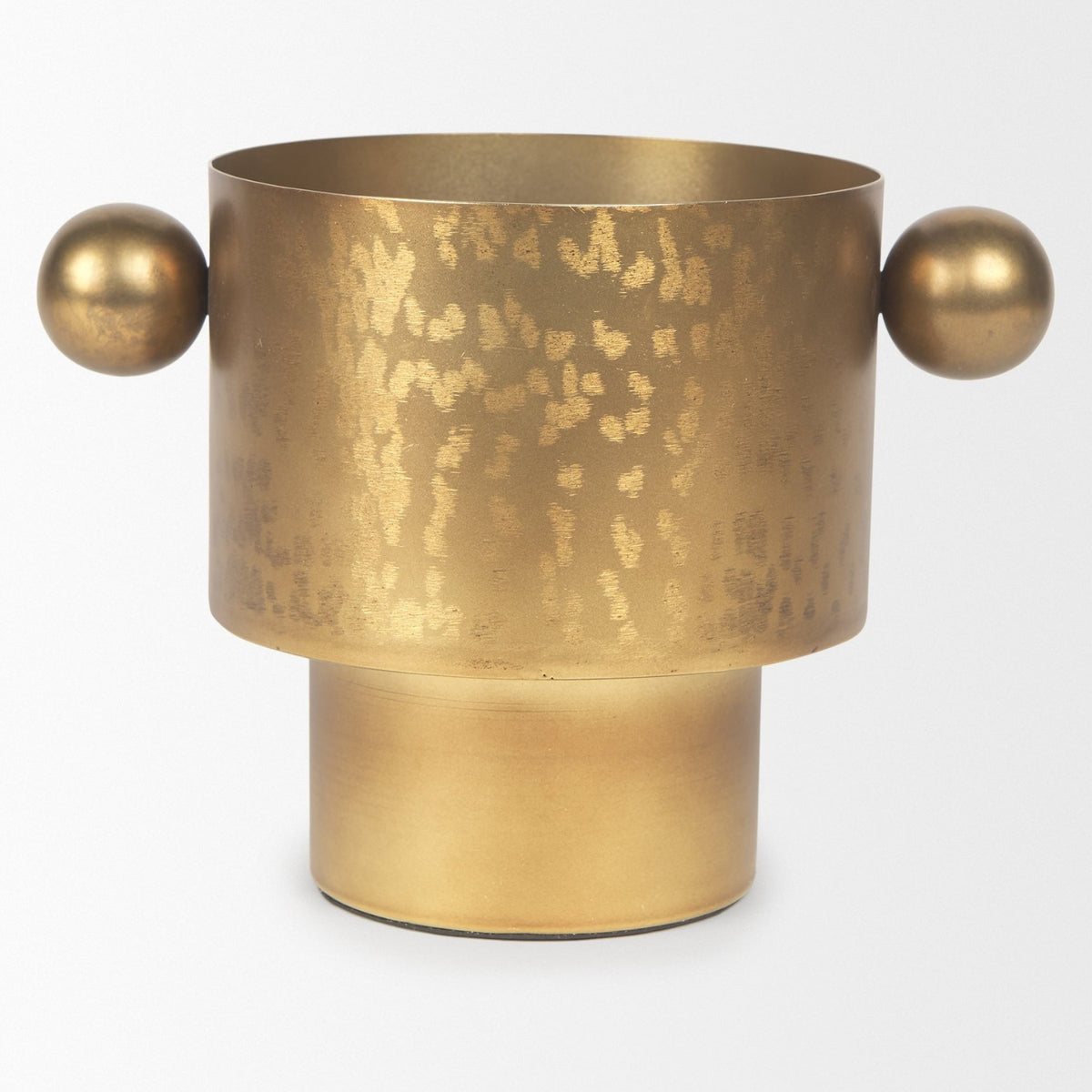 Mercana Juno 6.5H Medium Gold Iron Medium Vase