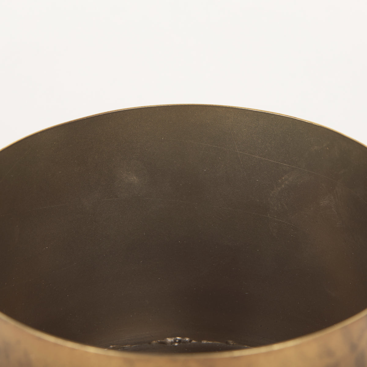 Mercana Juno 6.5H Medium Gold Iron Medium Vase