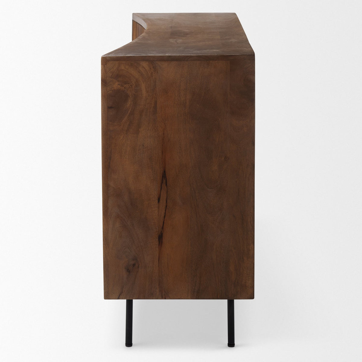 Mercana Lance 70.0L x 15.0W x 32.0H Medium Brown Solid Wood Sideboard