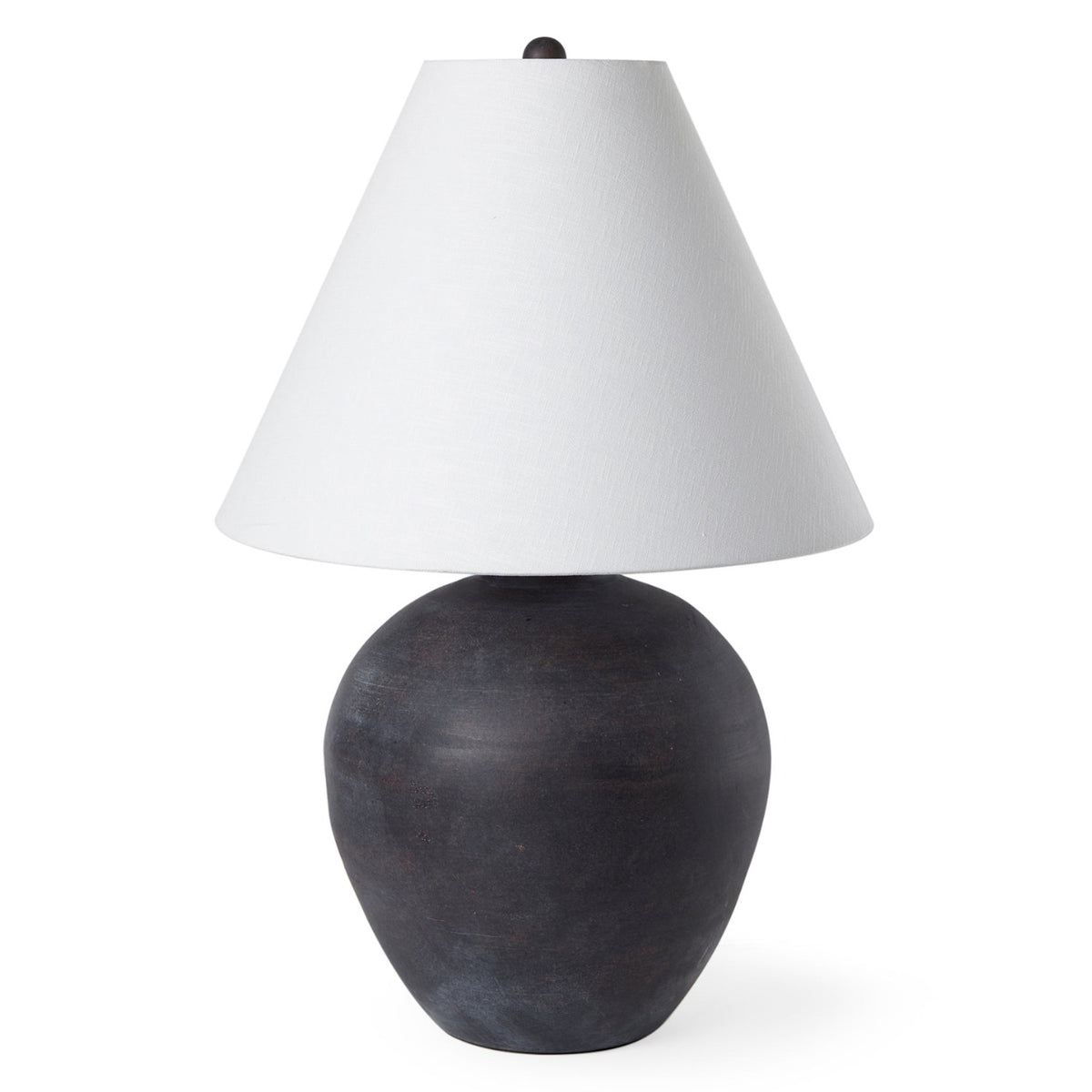 Mercana Marvin Black Ceramic Table Lamp