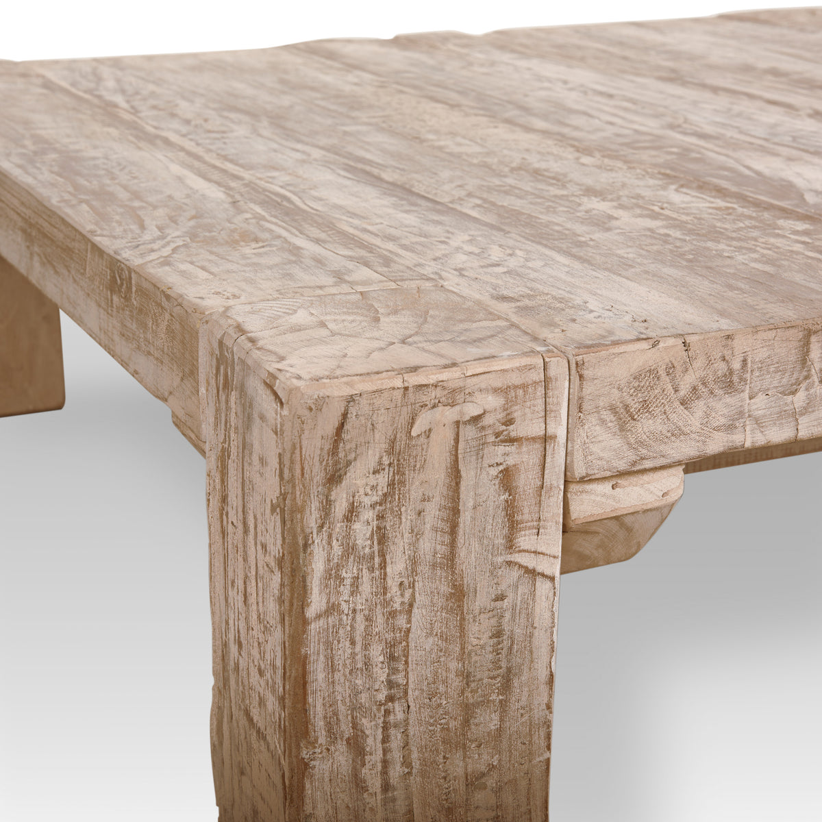 Mercana McArthur Square Reclaimed Solid Wood Coffee Table
