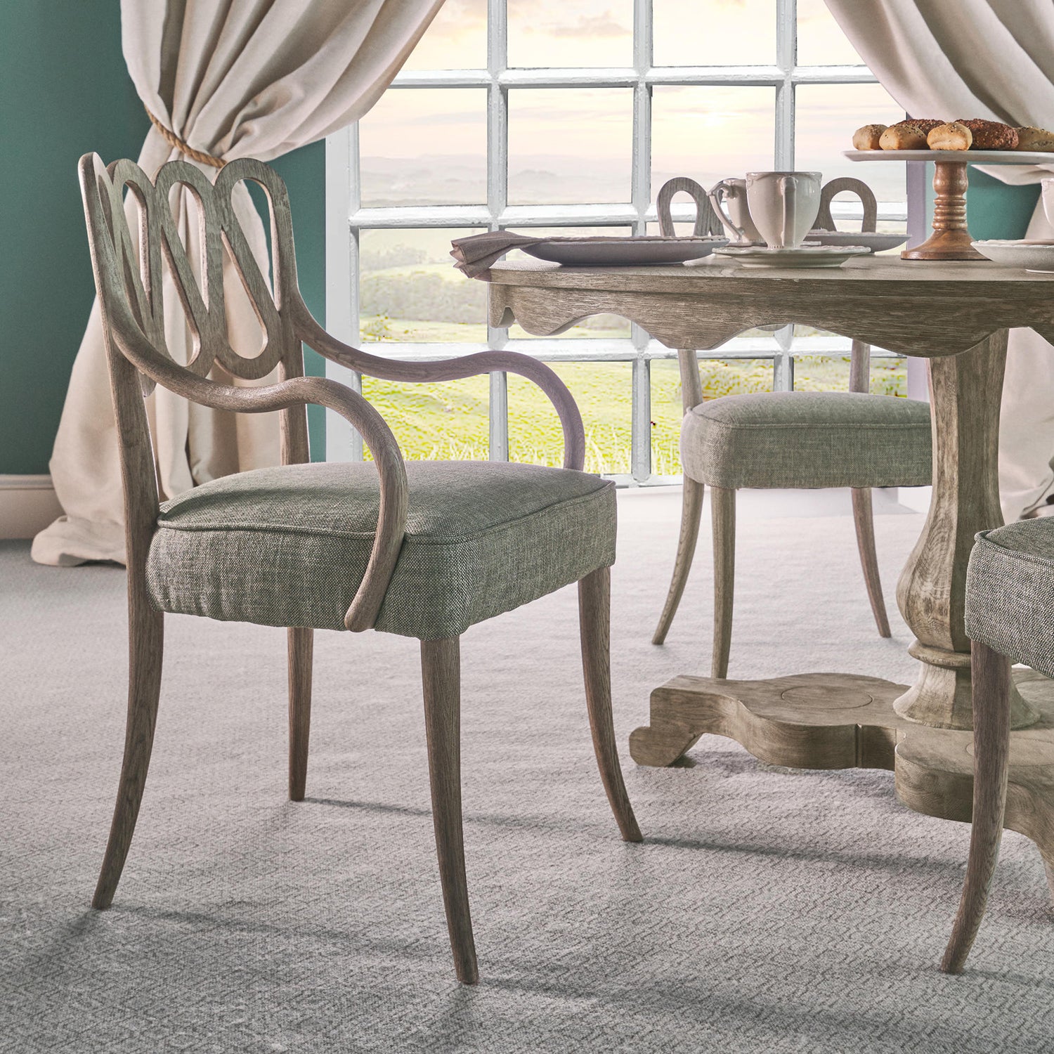 Jonathan Charles Ampney Arm Chair