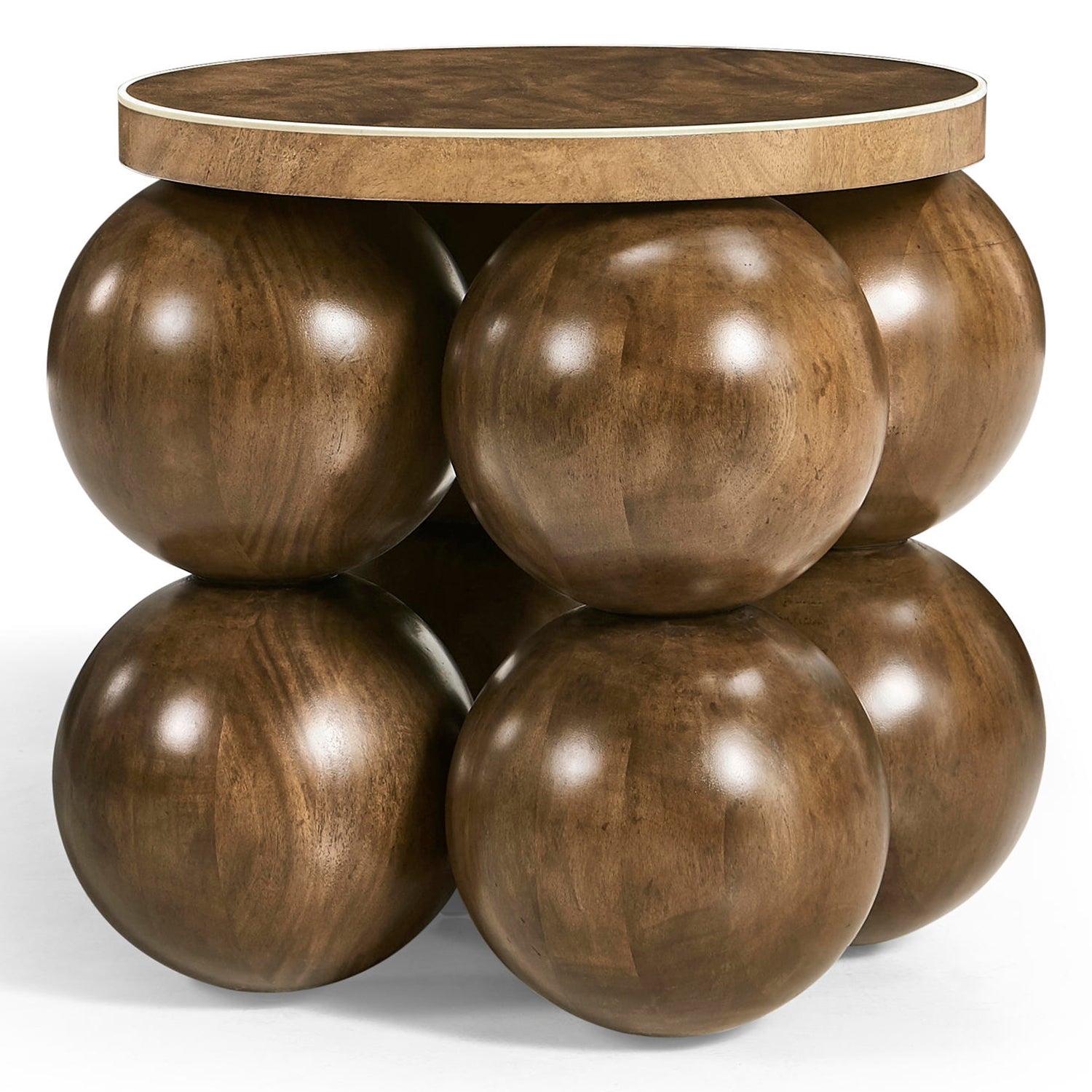 Jonathan Charles Orb Round Accent Table