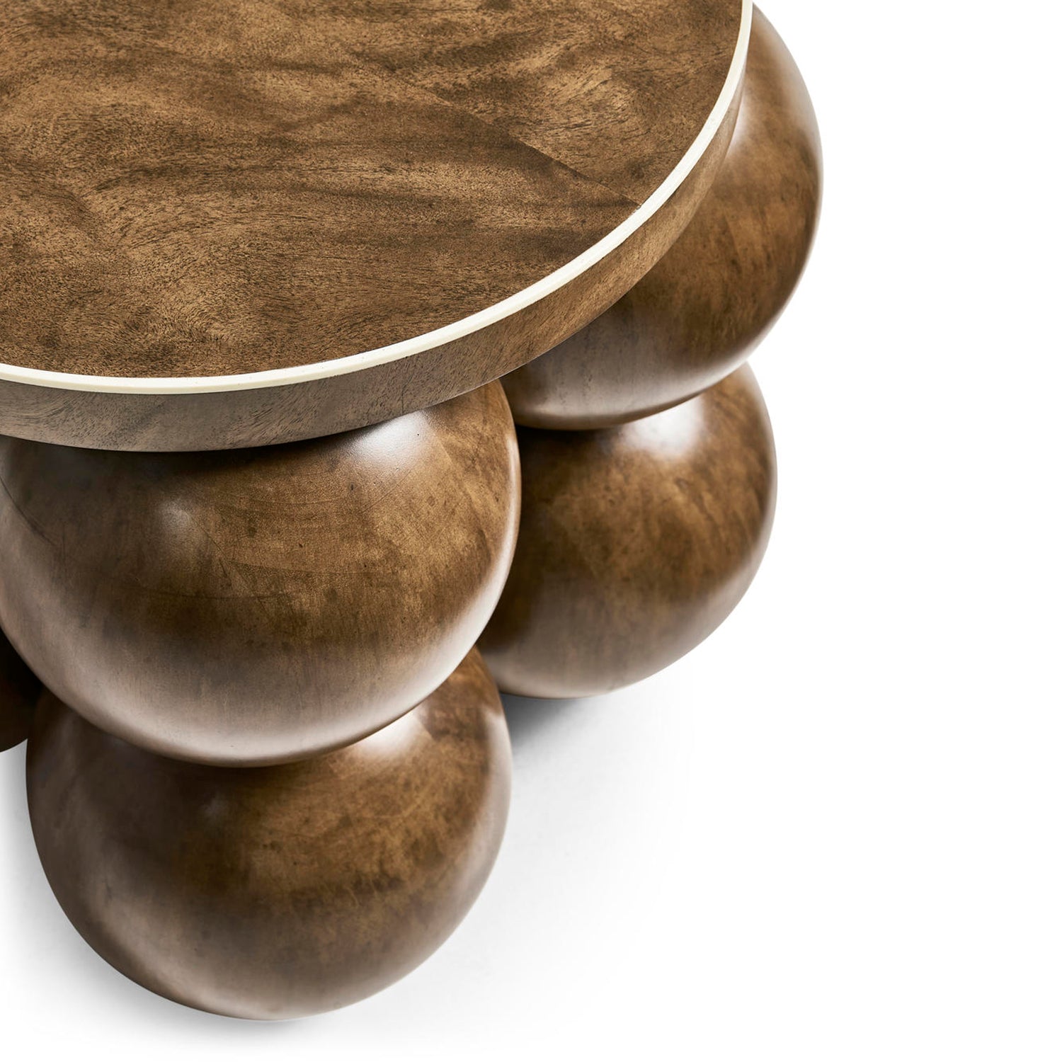 Jonathan Charles Orb Round Accent Table