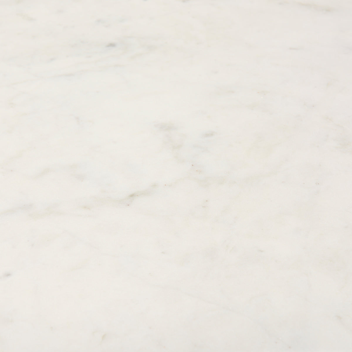 Mercana Tanner 32"L x 32"W Pedestal Dining Table | White Marble & Matte Gold | Seats 2