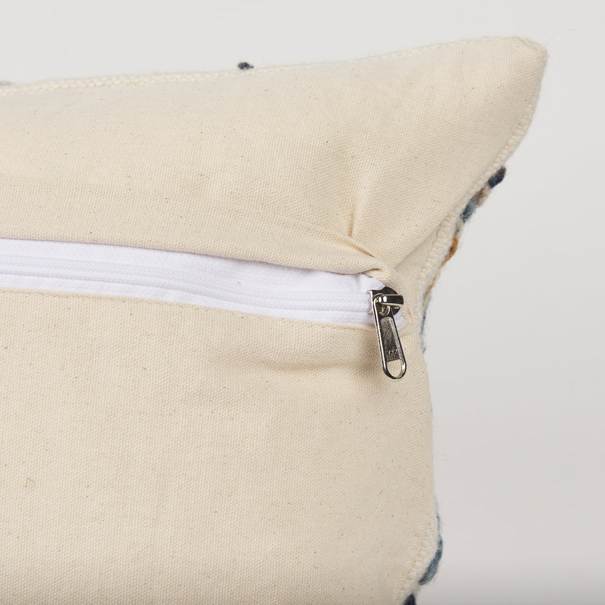 Mercana Kitt Cream Multi Colored Patterned Lumbar Pillow Cover