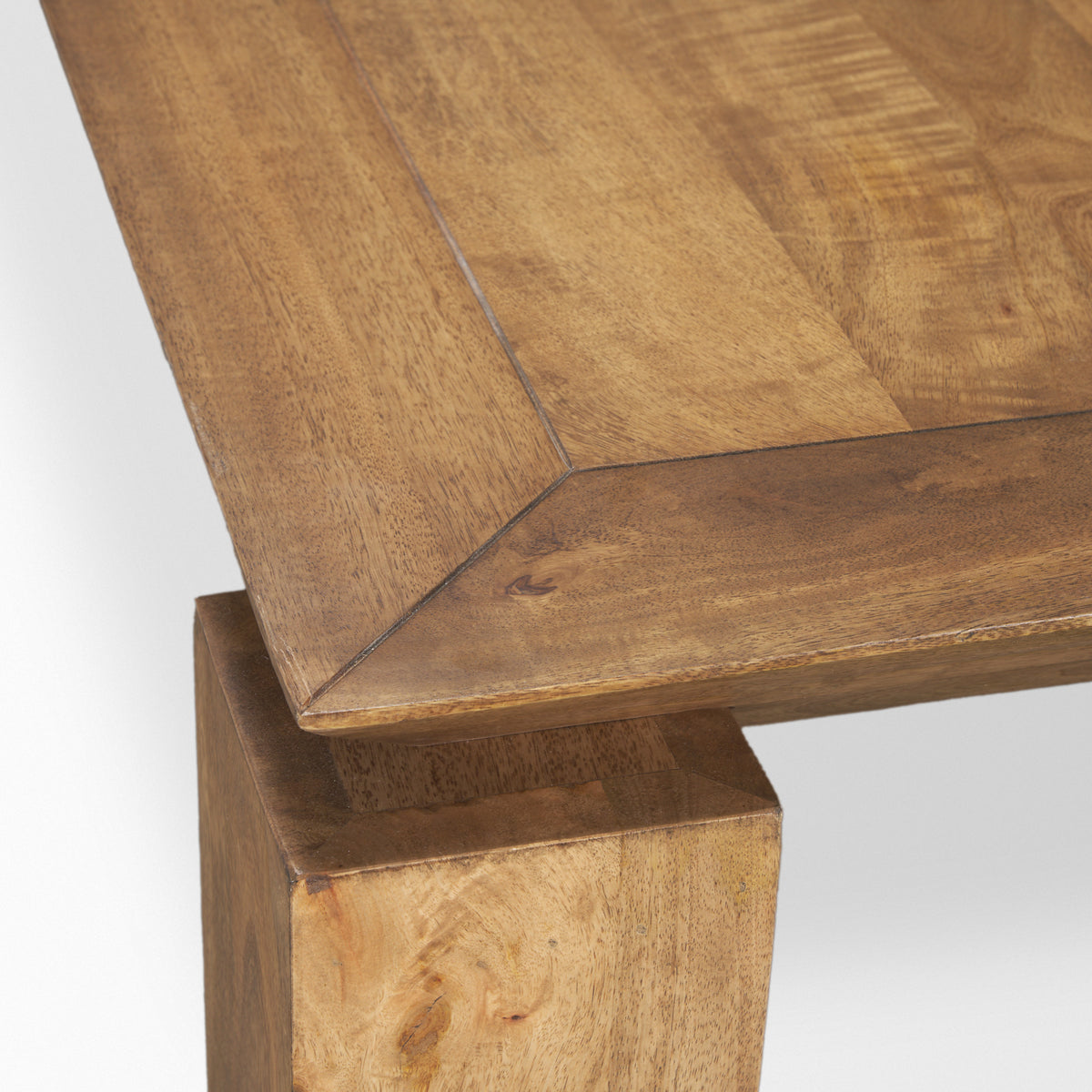 Mercana Sapphira 84"L x 42"W Rectangular Dining Table | Modern | Med Brown Wood | Seats 8