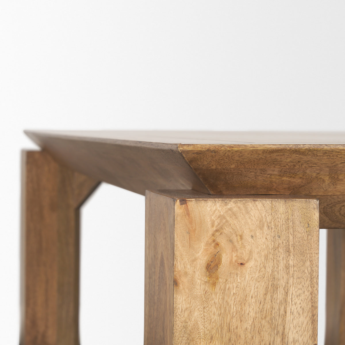 Mercana Sapphira 84"L x 42"W Rectangular Dining Table | Modern | Med Brown Wood | Seats 8