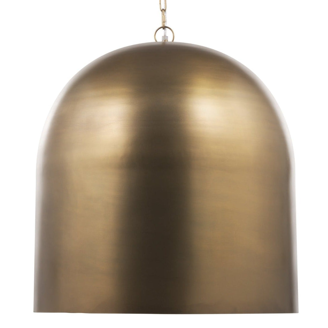 Mercana Sanne Antiqued Gold Metal w/Silver Foil Large Pendant, primary product view
