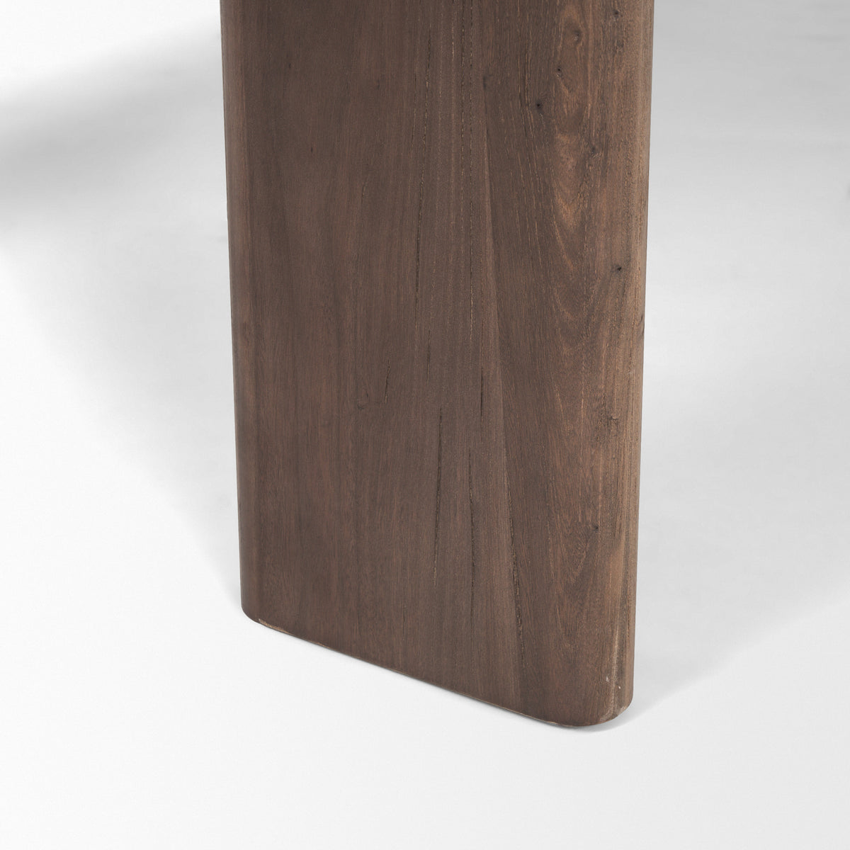 Mercana Sohan 91"L x 38"W Oval Dining Table | Dark Brown Wood | Seats 8