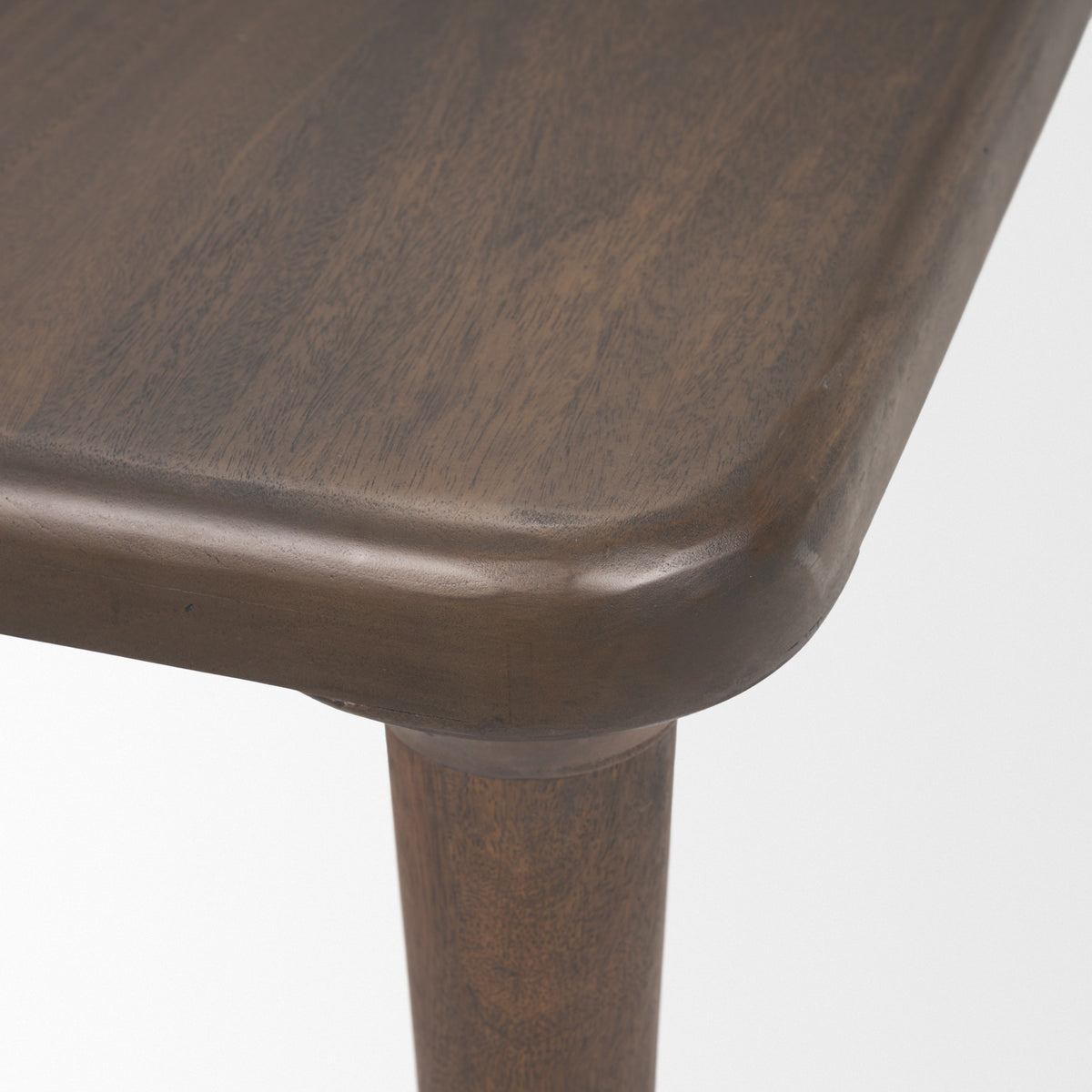 Mercana Suvan 84"L x 42"W Rectangular Dining Table | Modern | Med-Dark Brown Wood | Seats 8