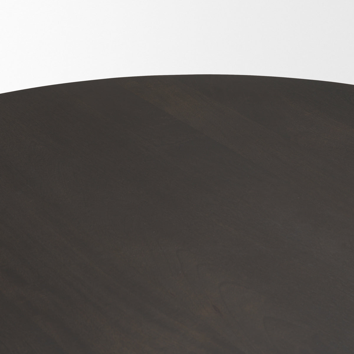 Mercana Tarro 60" Round Dining Table | Espresso Wood | Seats 6