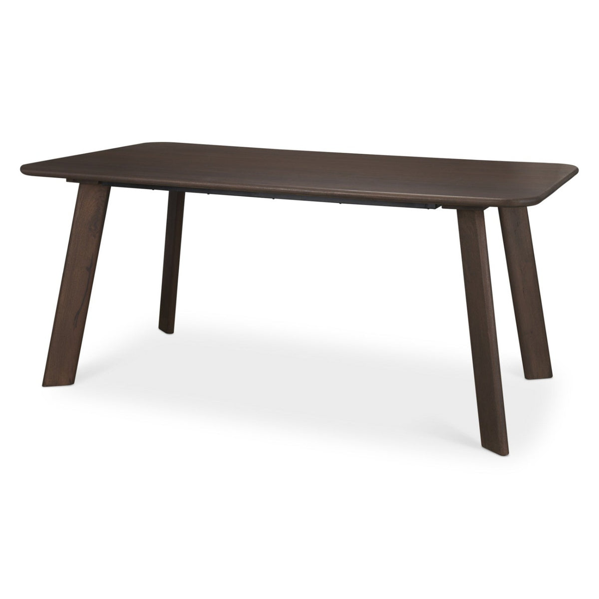 Mercana Welborn Dark Brown Wood Rectangular Dining Table, primary product view