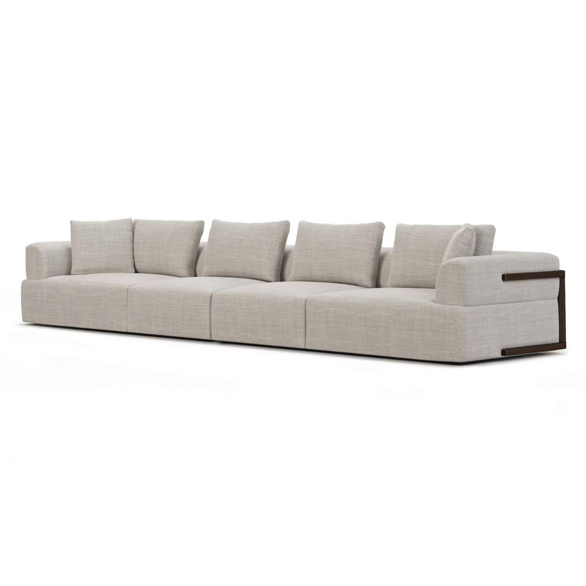 Mercana Warner Gray 2 Piece Long Sofa Set, primary product view