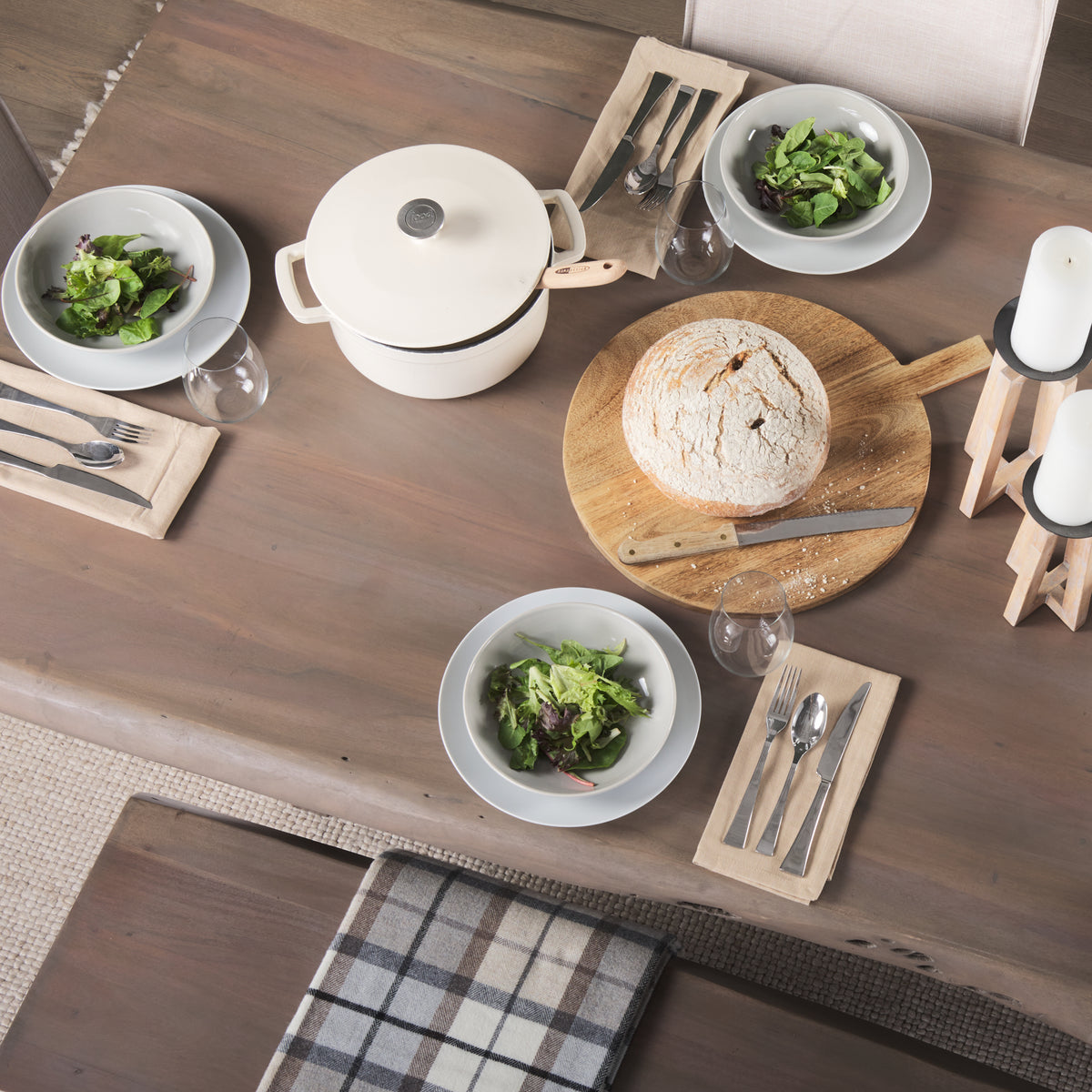 Mercana Konstantin 94"L x 40"W Rectangular Dining Table | Modern | Med Brown Wood | Seats 8