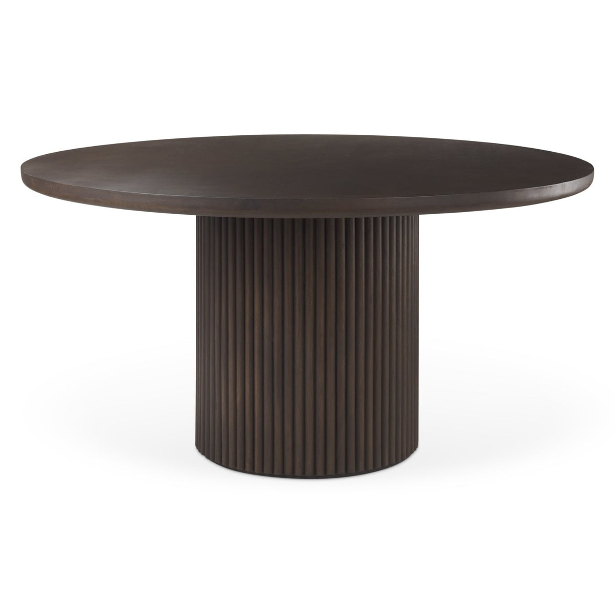 Mercana Terra Fluted Dining Table - 6 Niles Chairs