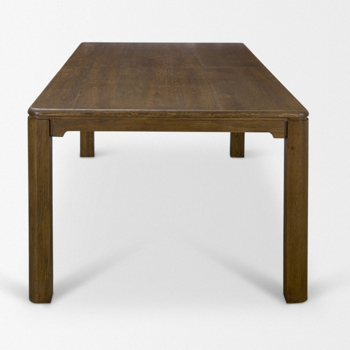 Mercana Kendrix 104"L x 42"W Rectangular Extendable Dining Table | Modern | Dark Brown Wood | Seats 10