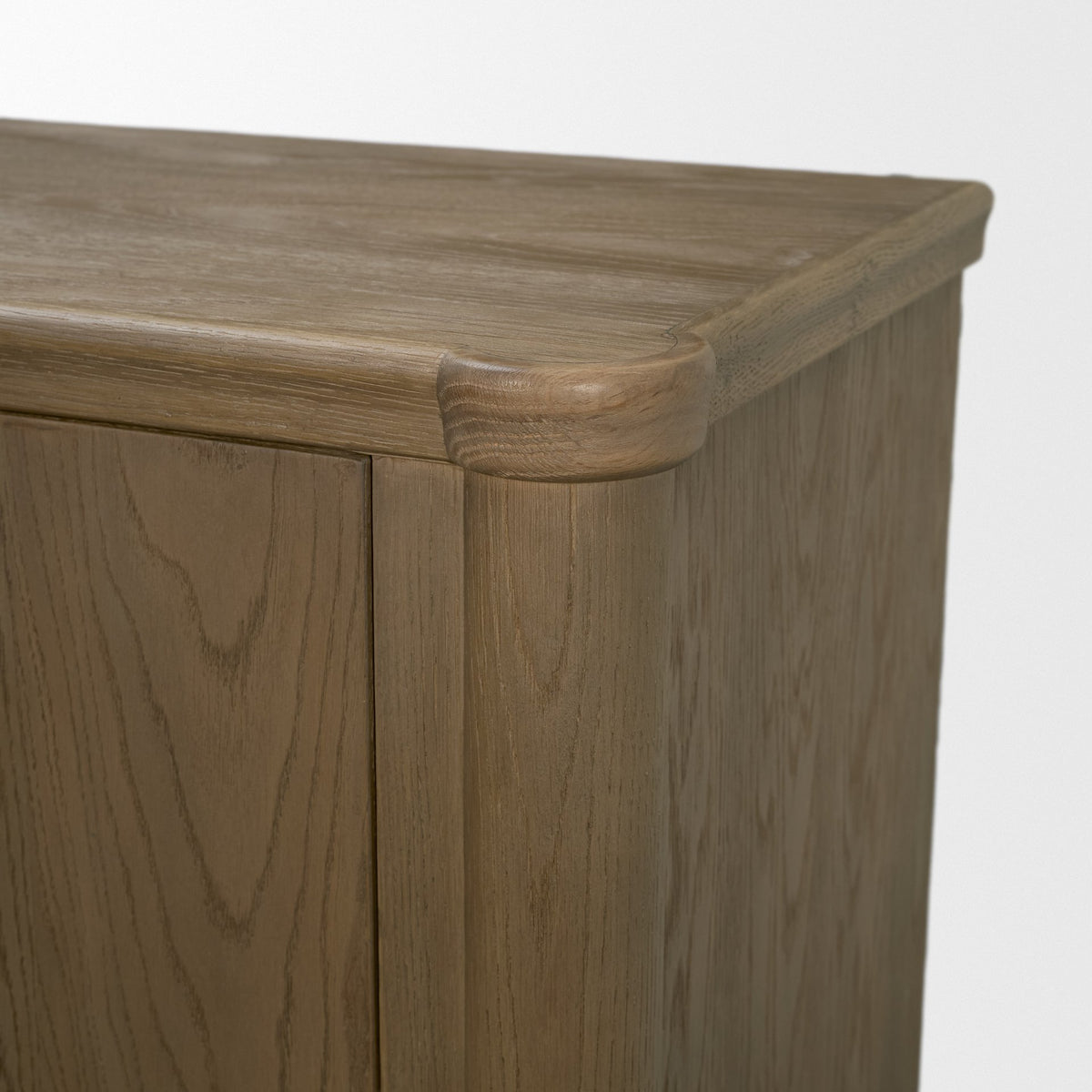 Mercana Alden Medium Brown Wood 4-Door Closed Sideboard