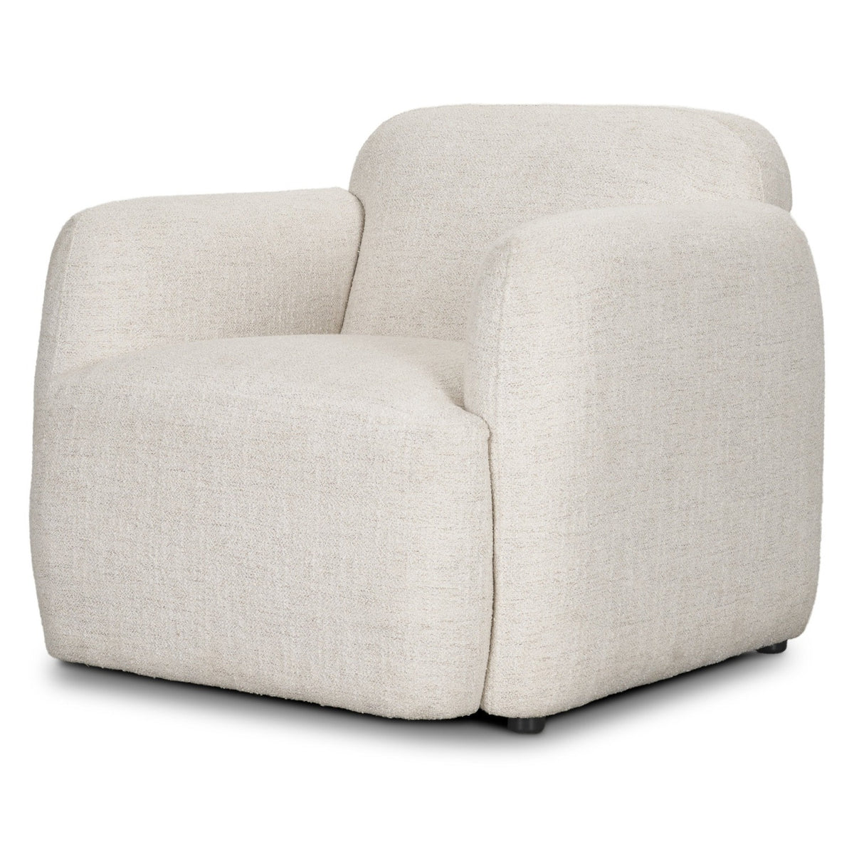 Mercana Saga Cream Upholstered Chair, primary product view