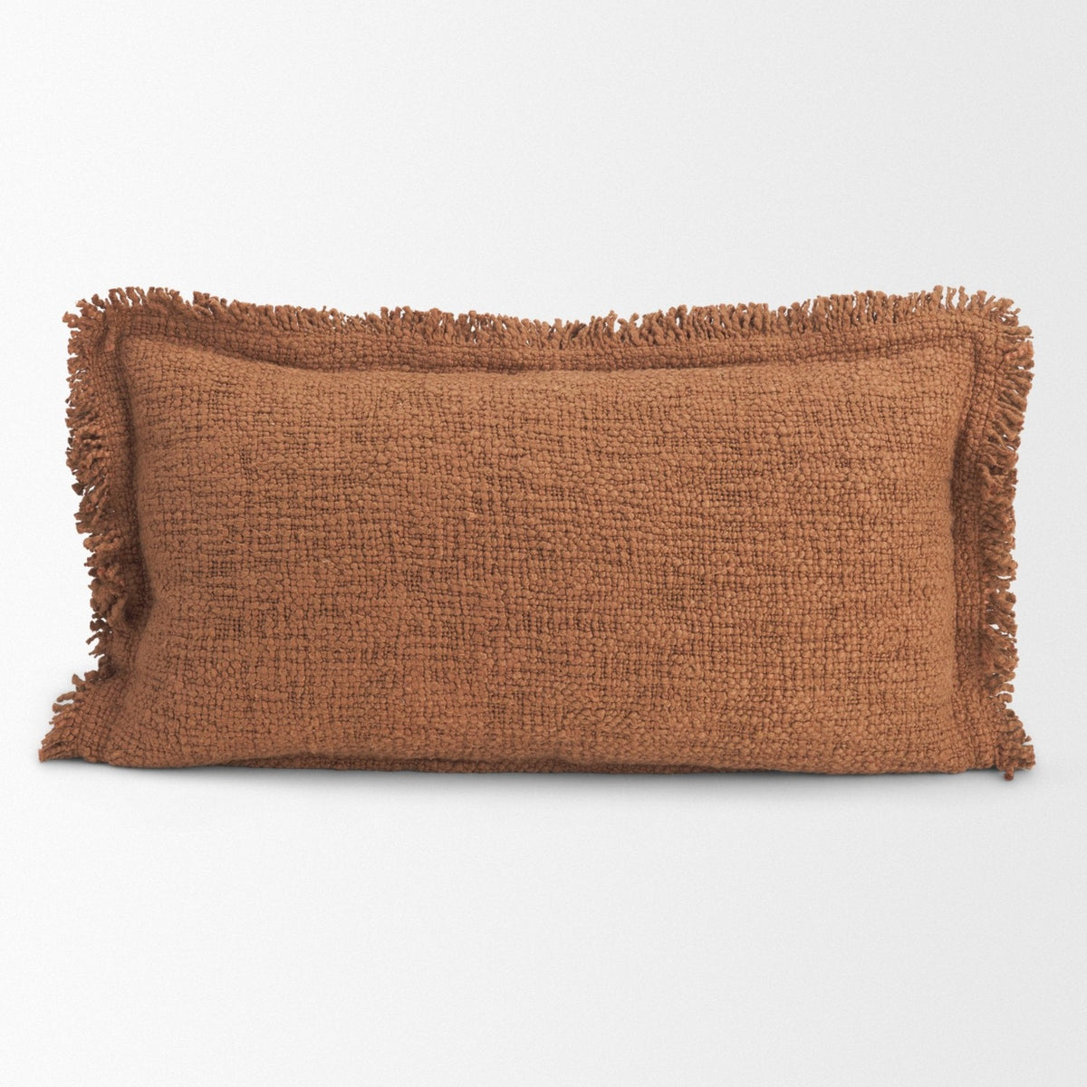 Mercana Kambal Mahogany Cotton Decorative Pillow Cover