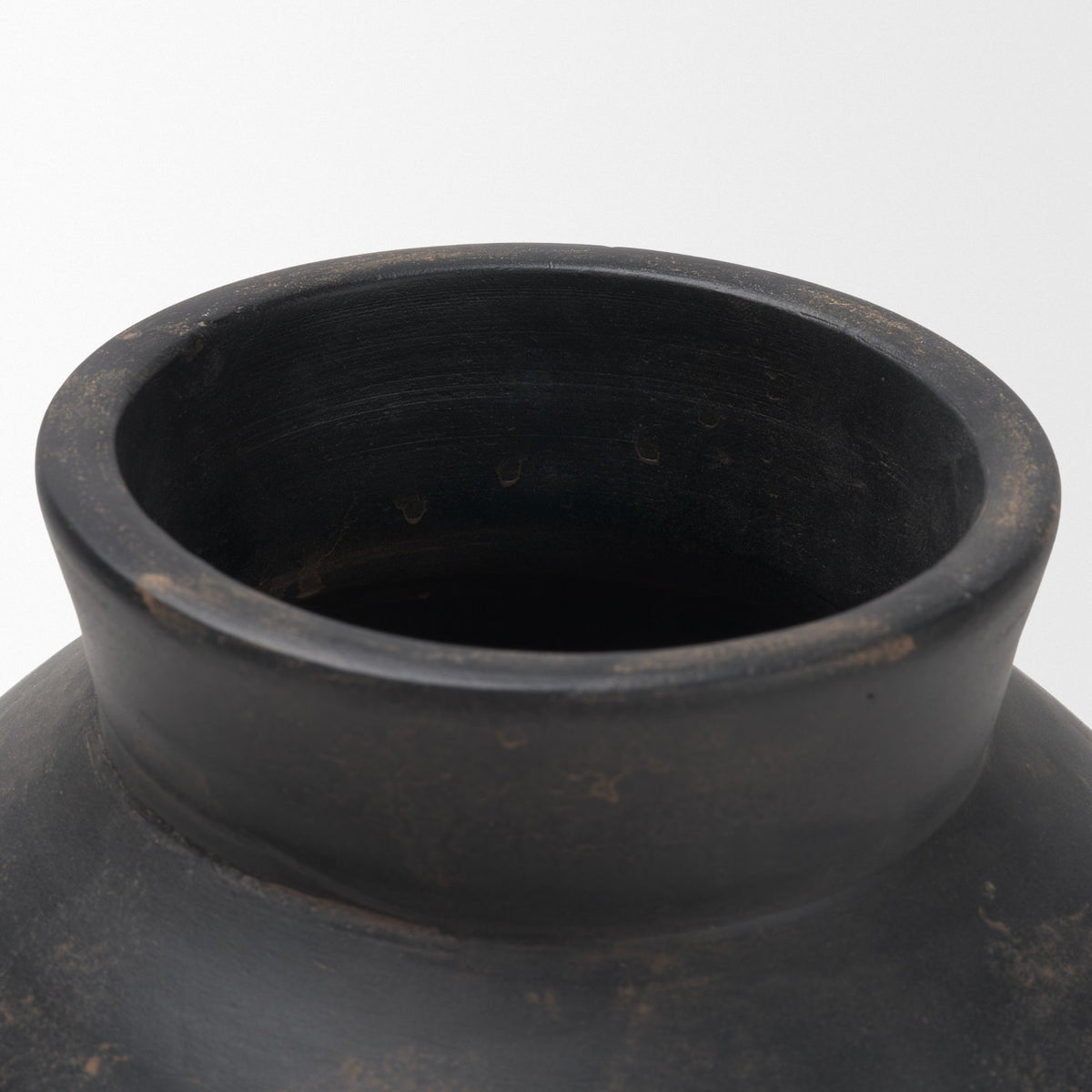 Mercana Douro Medium Earthy Brown Dotted Vase