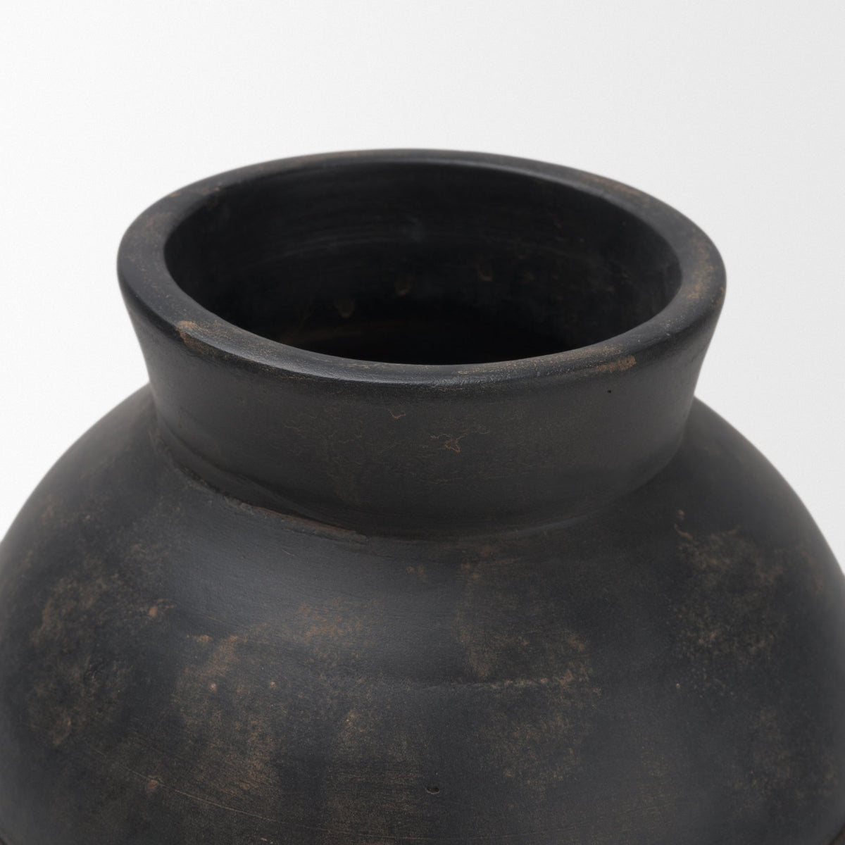 Mercana Douro Medium Earthy Brown Dotted Vase