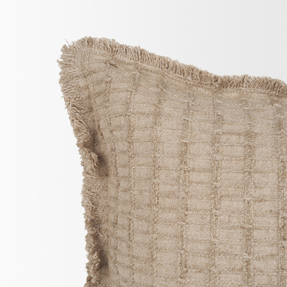 Mercana Thatch Lumbar Sand Pillow Cover w/Down Filler