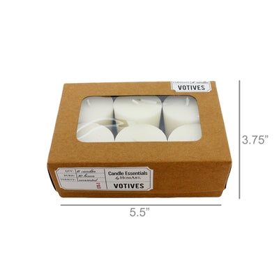 Votive Candle Set of 6