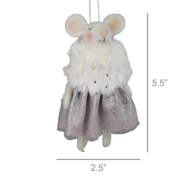 Mouse Ornament Set of 3