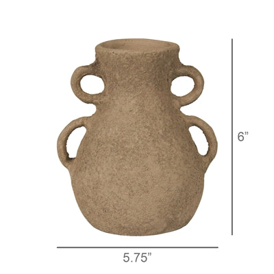 Corsica Vase With Double Handle