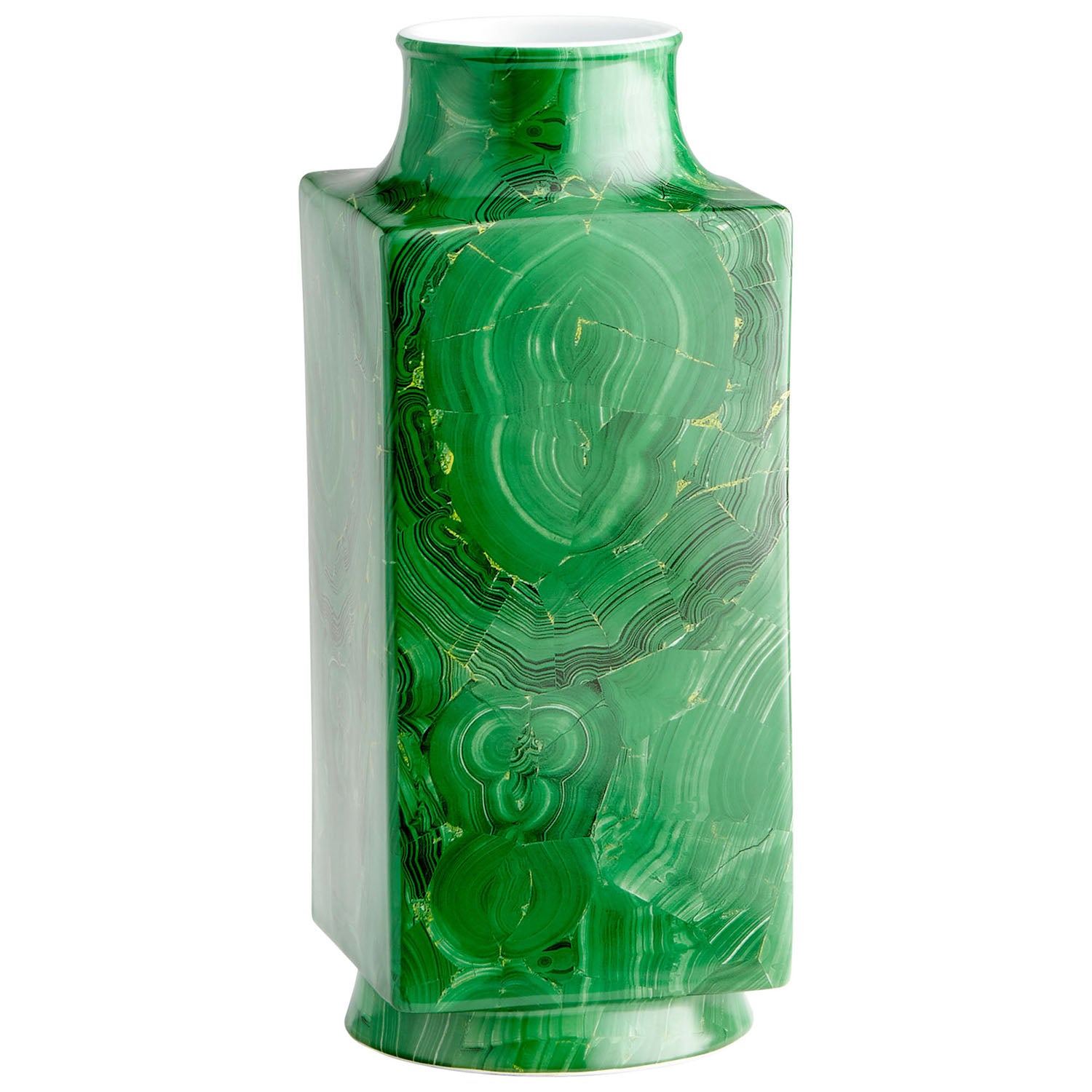 Cyan Design Jaded Malachite Vase
