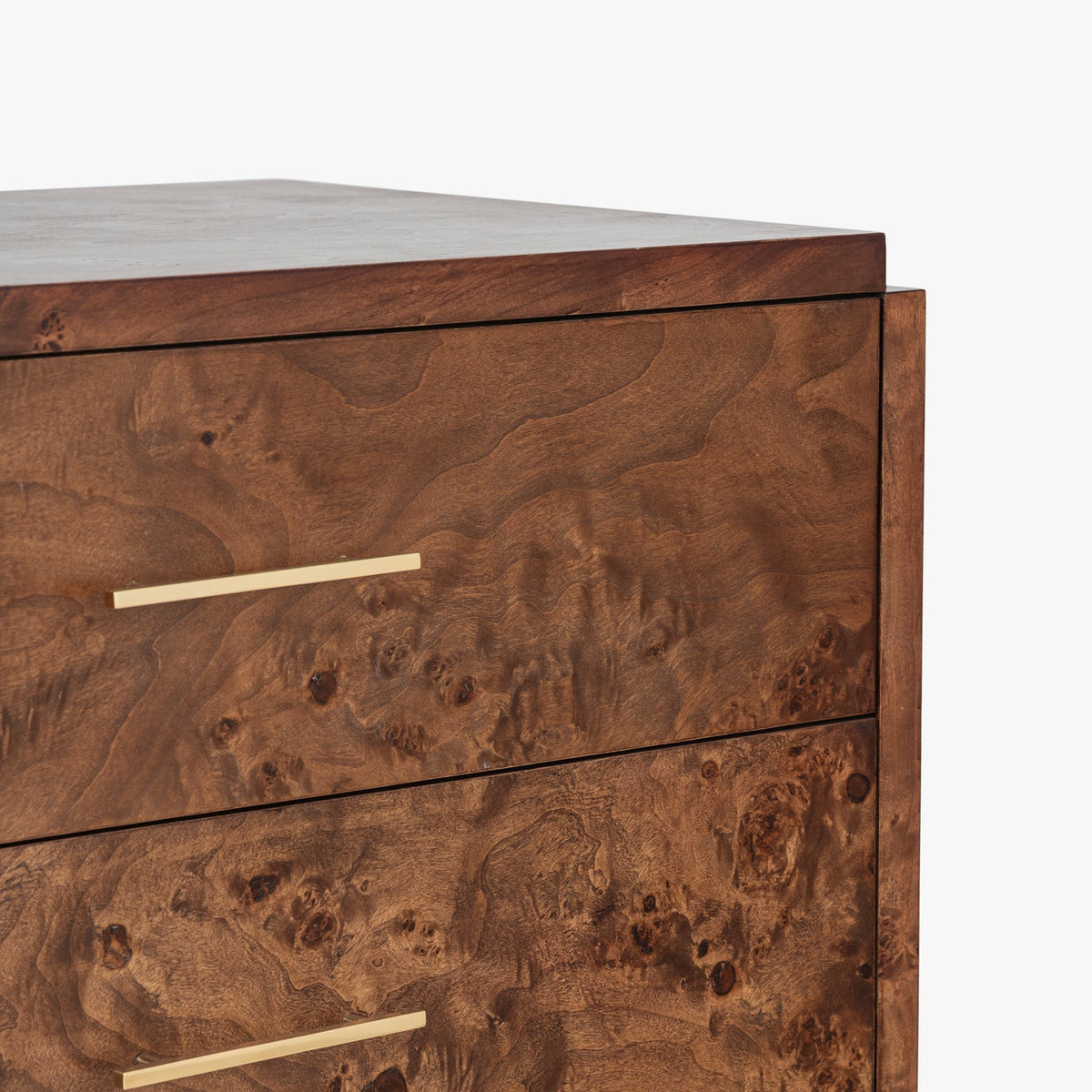 Co. House Designs Wesley 6-Drawer Burl Dark Dresser product view (view 10)