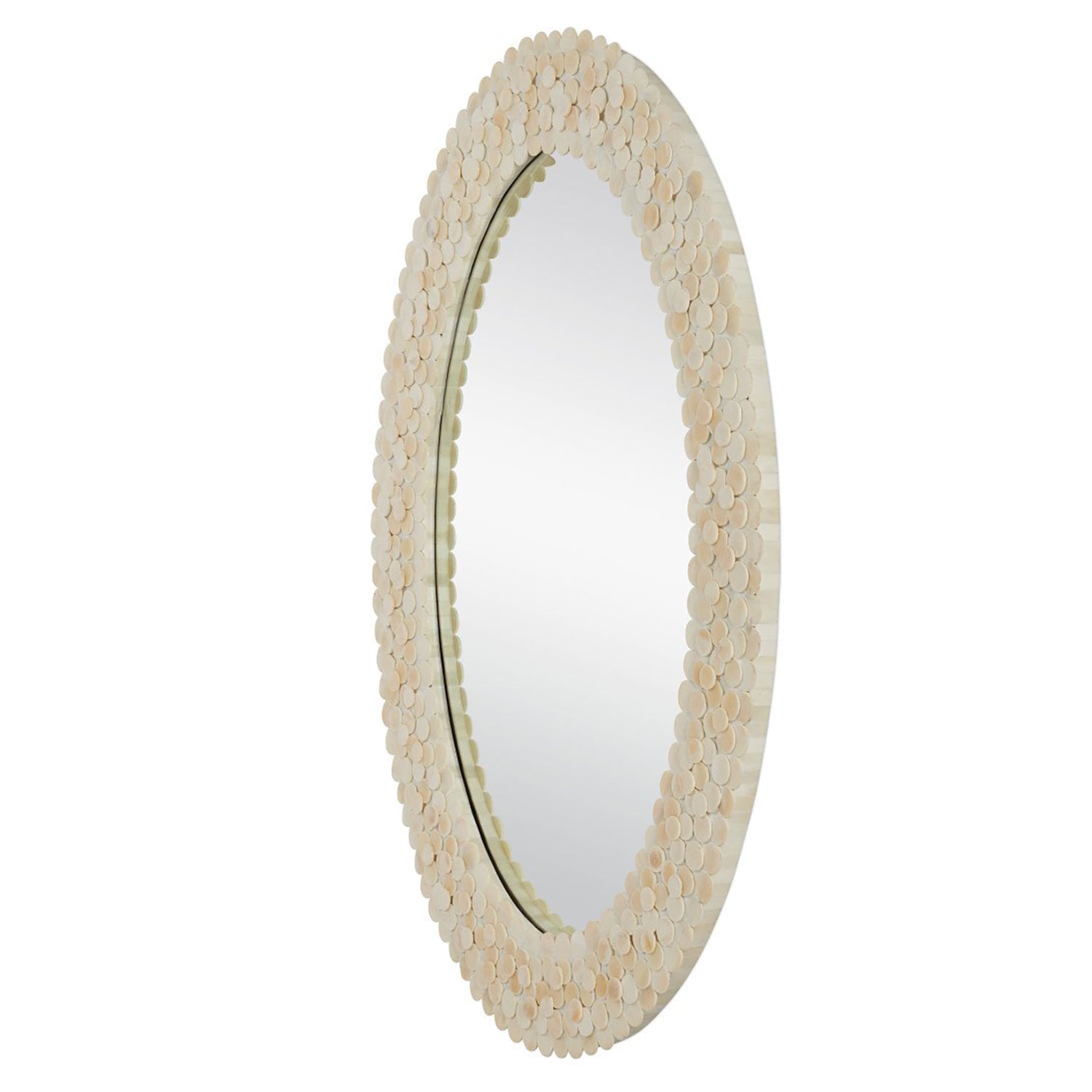 Currey & Co Merriam Oval Wall Mirror