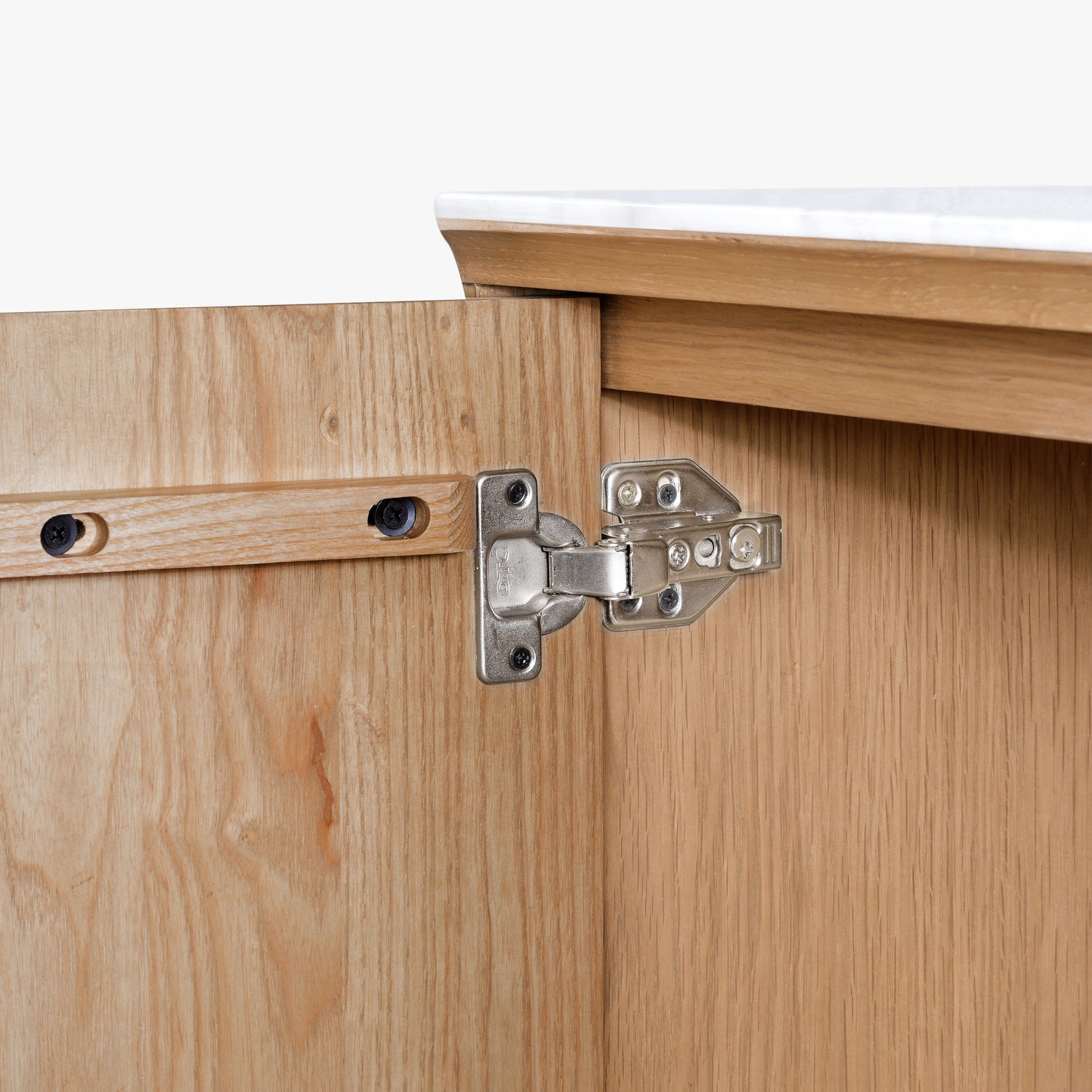 Co. House Designs Olive Reeded Natural Cabinet