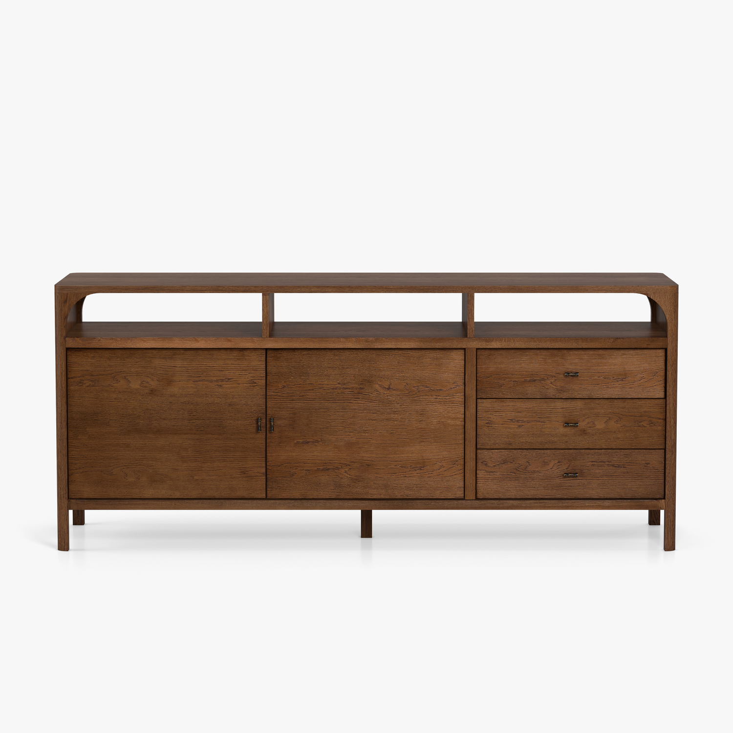 Co. House Designs Cali Oak Walnut Sideboard