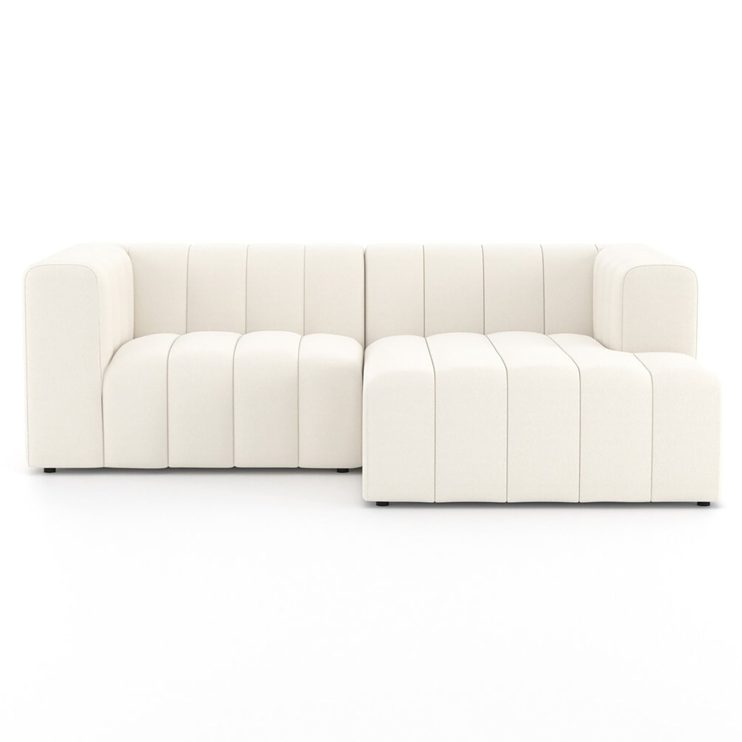 Four Hands Langham Channeled 2-Piece Sectional Sofa