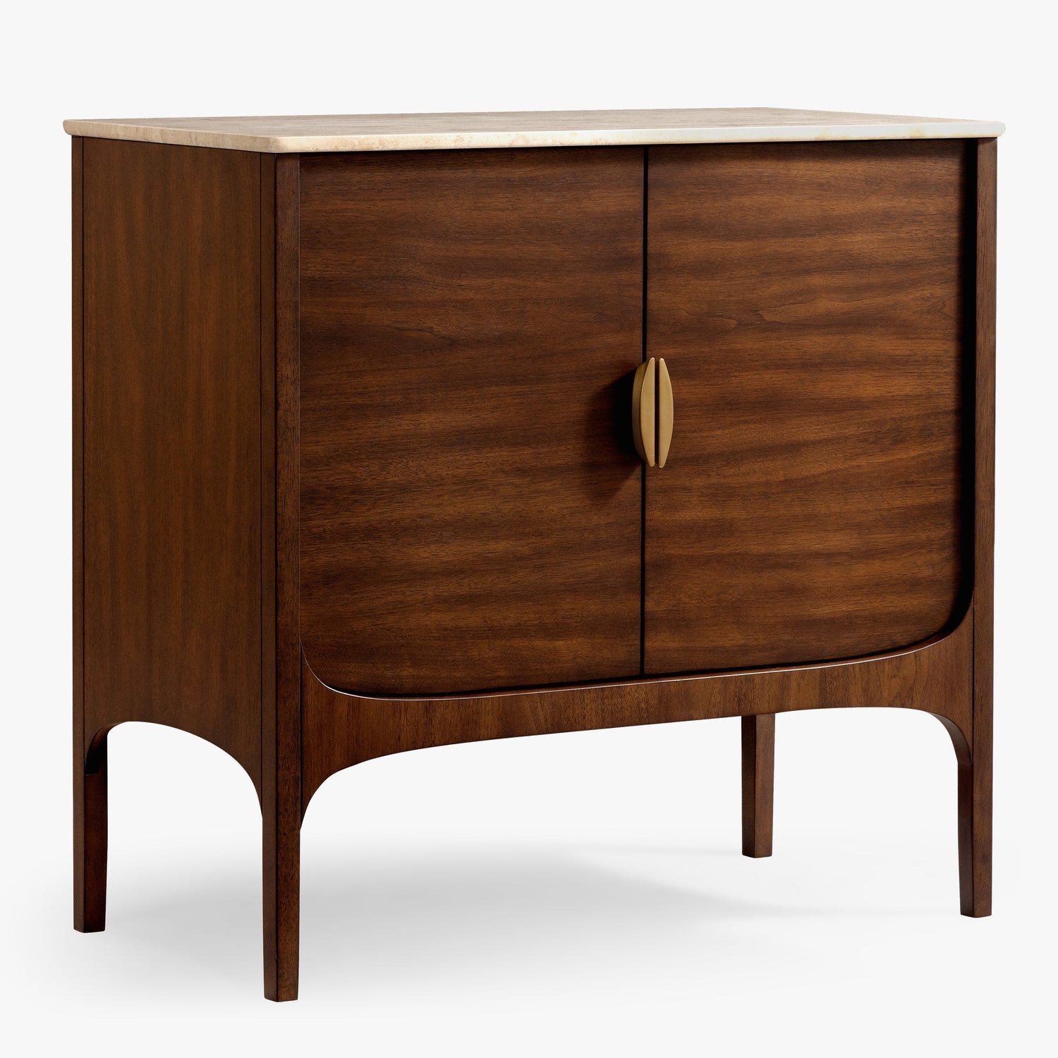 Co. House Designs Fontaine Walnut Cabinet